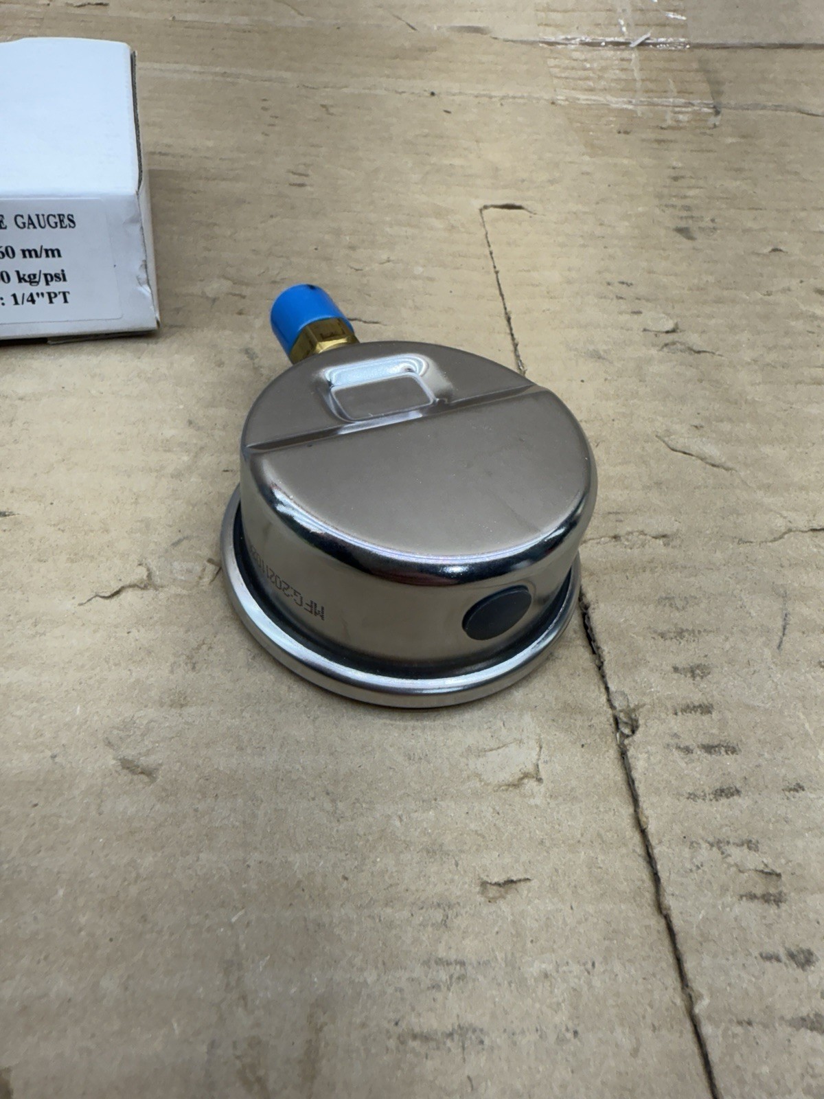 Genuine Yeoshe 1500PSI/100KG/cm2 Liquid Filled Pressure Gauge 1/4″PT Connection