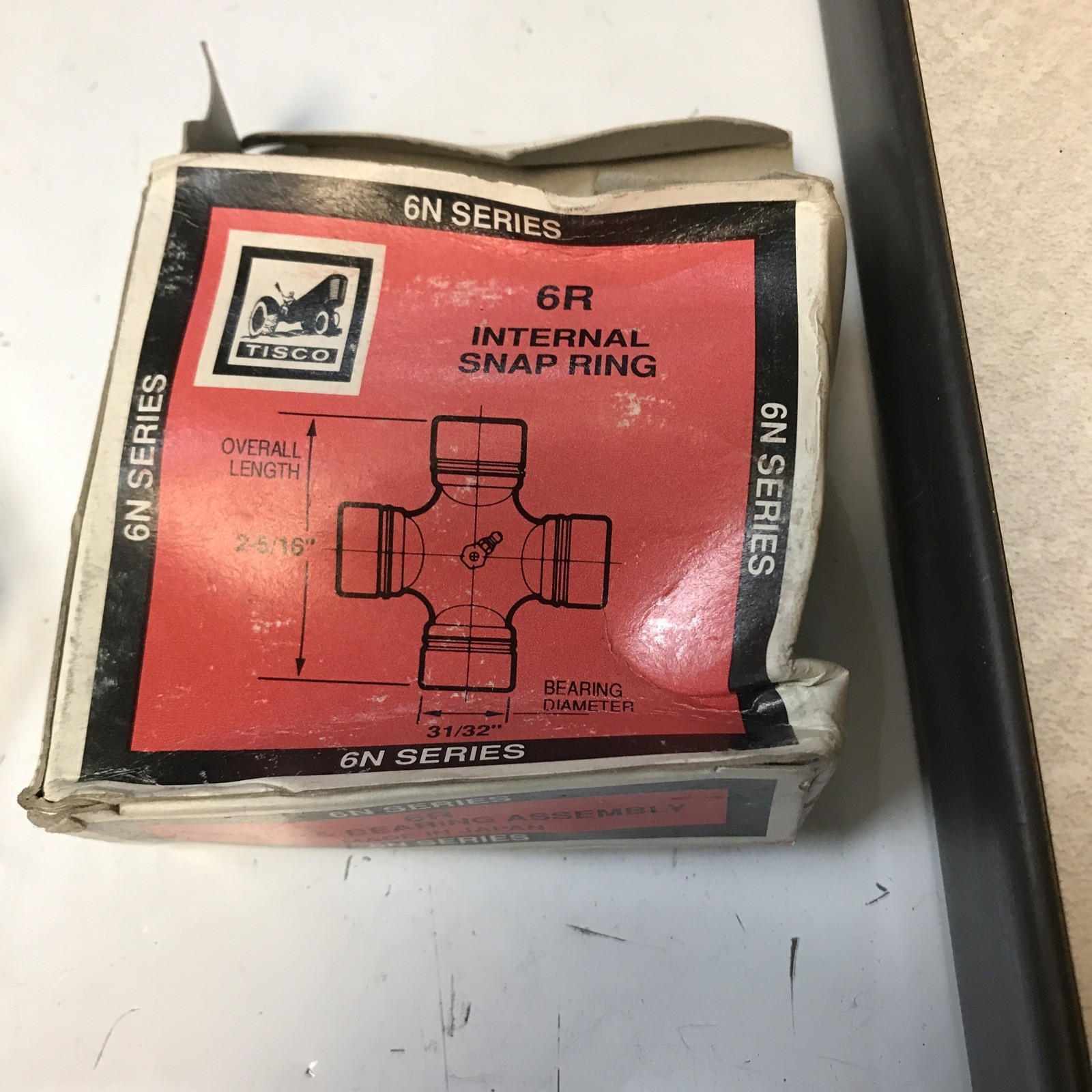 OEM Tisco 6R Cross And Bearing Assembly NIB