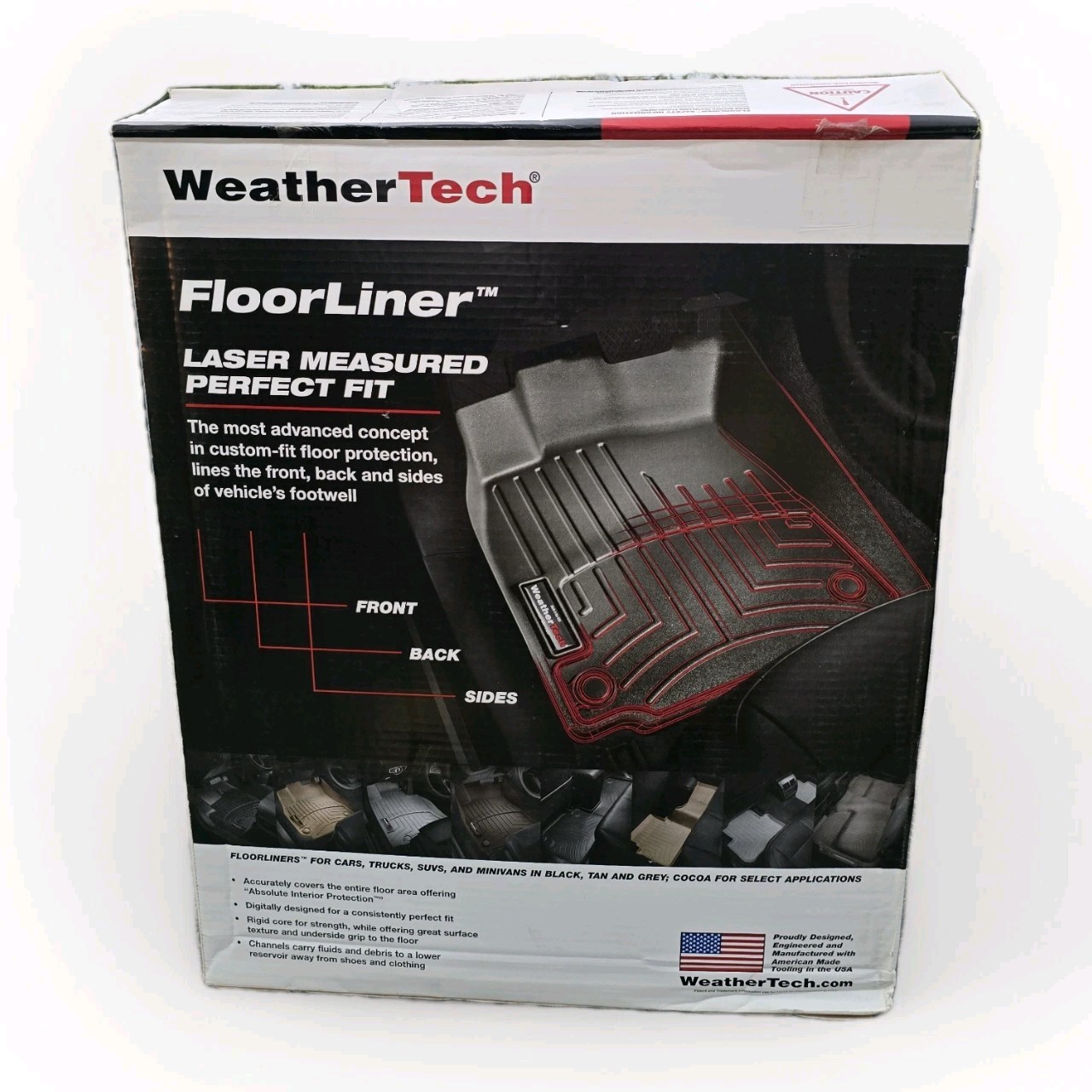 WeatherTech 446975 FloorLiner Mat 2nd Row 15-24 Ford F150 Super Duty