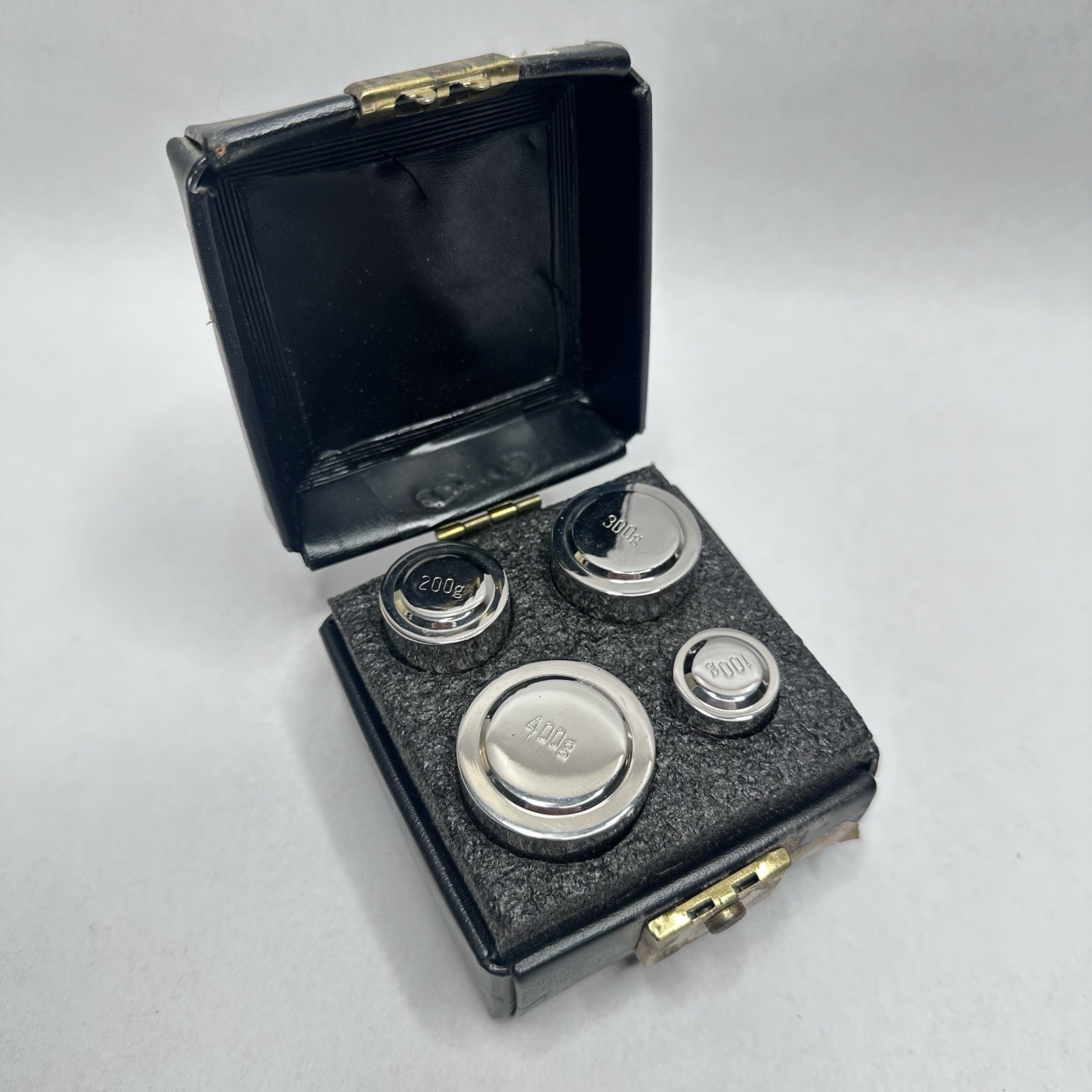 Mettler Toledo Cylindrical Weight Set – 400 300 200 100 Grams 4 Piece