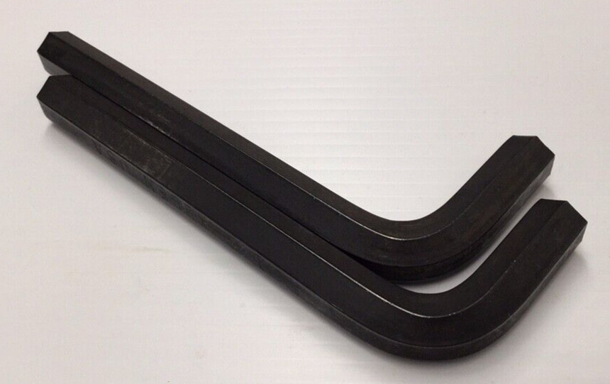 Allen 57032 1/2″ Short Arm L- Hex Key Allen Wrench 5-3/4″ Length (Pack Of 2)