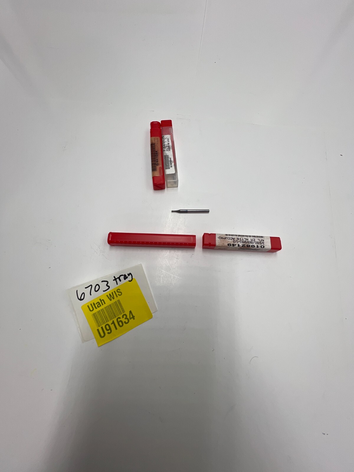 (QTY 3) Accupro Solid Carbide Square End Mill 3/64″ Dia 9/64″ LOC 01982149