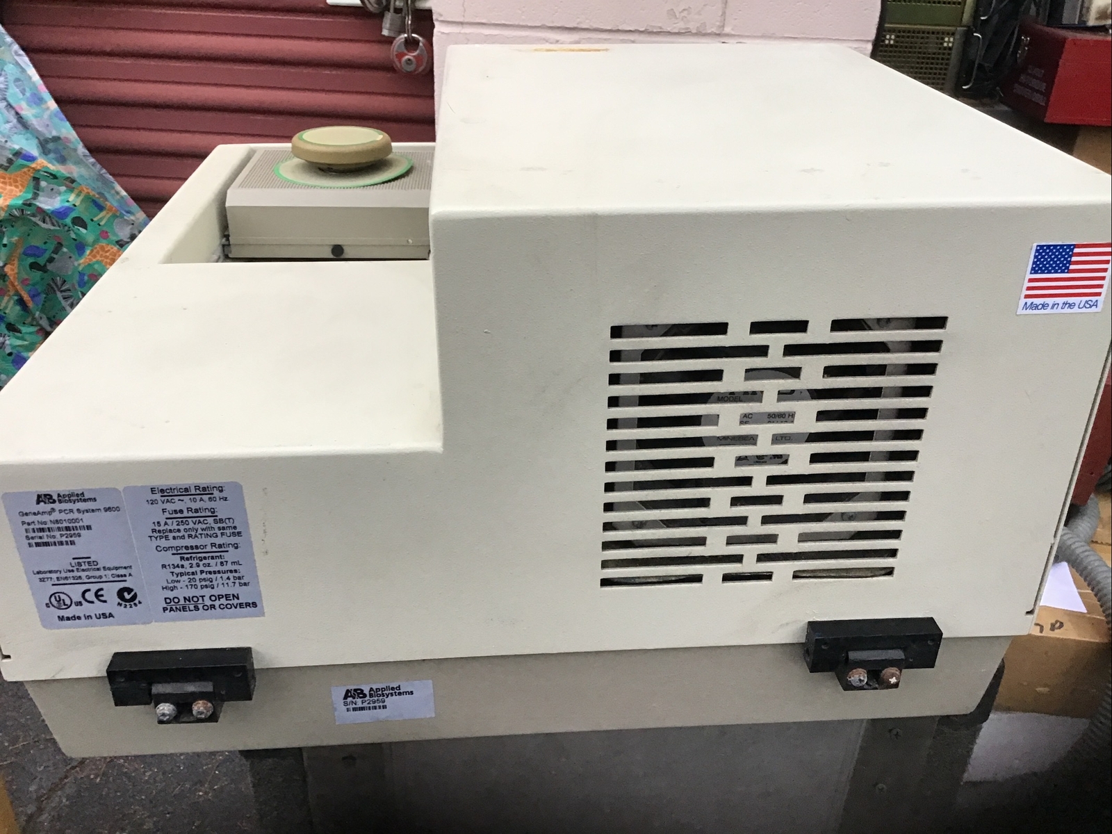 AB Applied Biosystems GeneAmp PCR System 9600