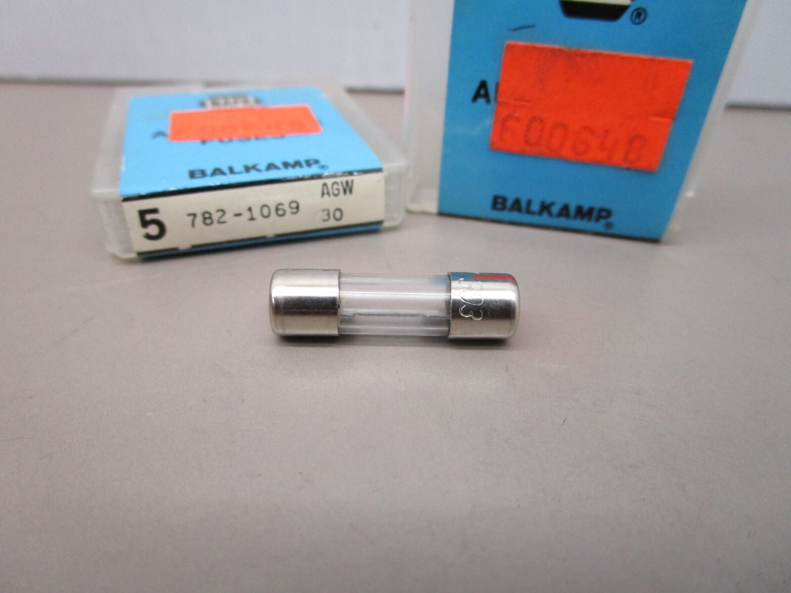 x10 Automotive Fuse Barrel Style AGW30 Fast Acting Glass 30 Amp Rating
