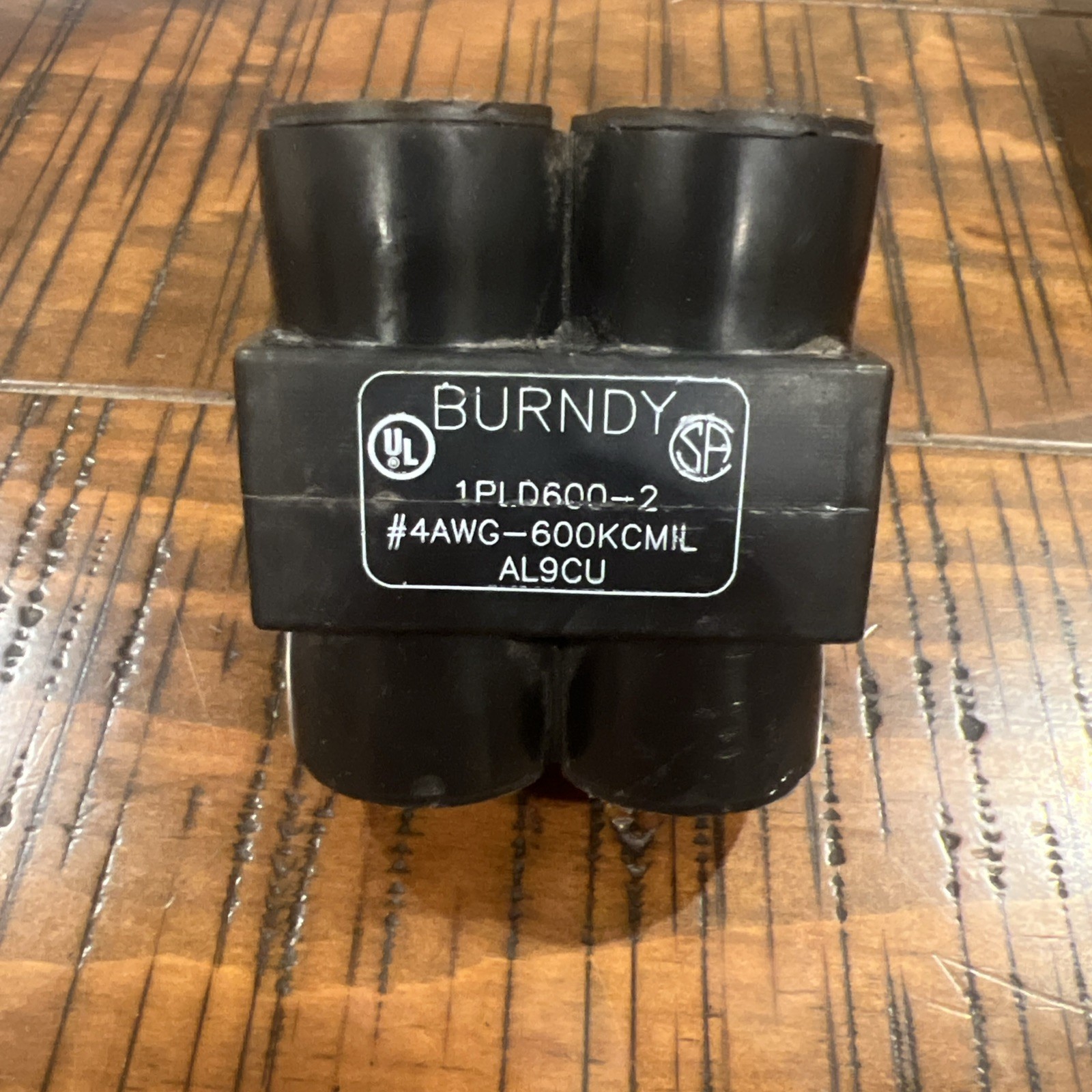 Burndy 1PLD600-2, UV Rated Unitap, #4AWG-600KCMIL, AL9CU