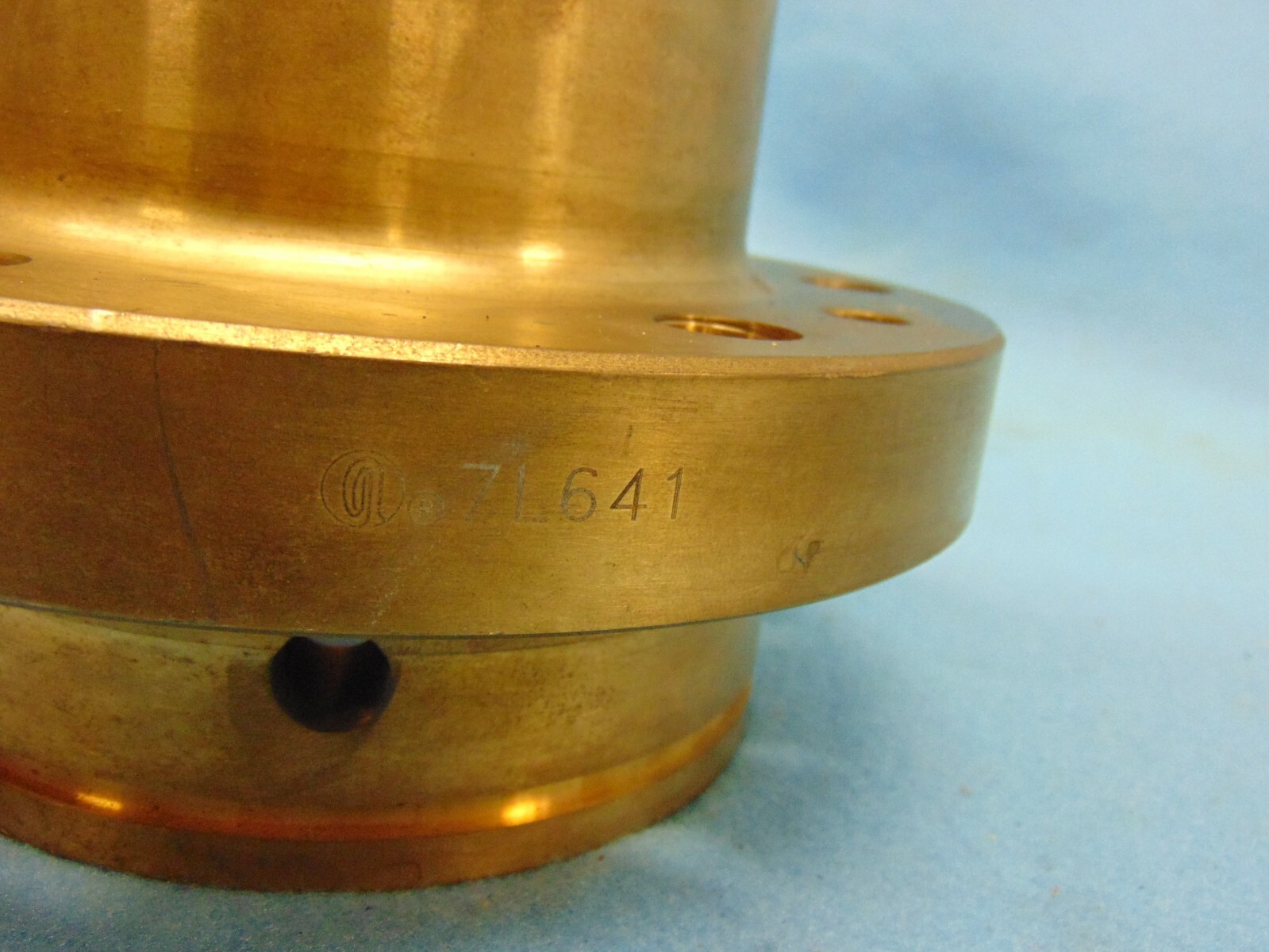 ANGELUS TURRET DRIVE HUB, 7L641, 3-1/8″ BORE, 7-1/2″ FLANGE OD, 10-1/2″ L