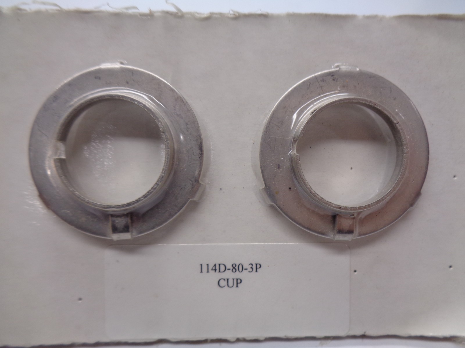 INDUSTRIAL SPARE 114D-80-3P CUP PKG OF 2 NSNP
