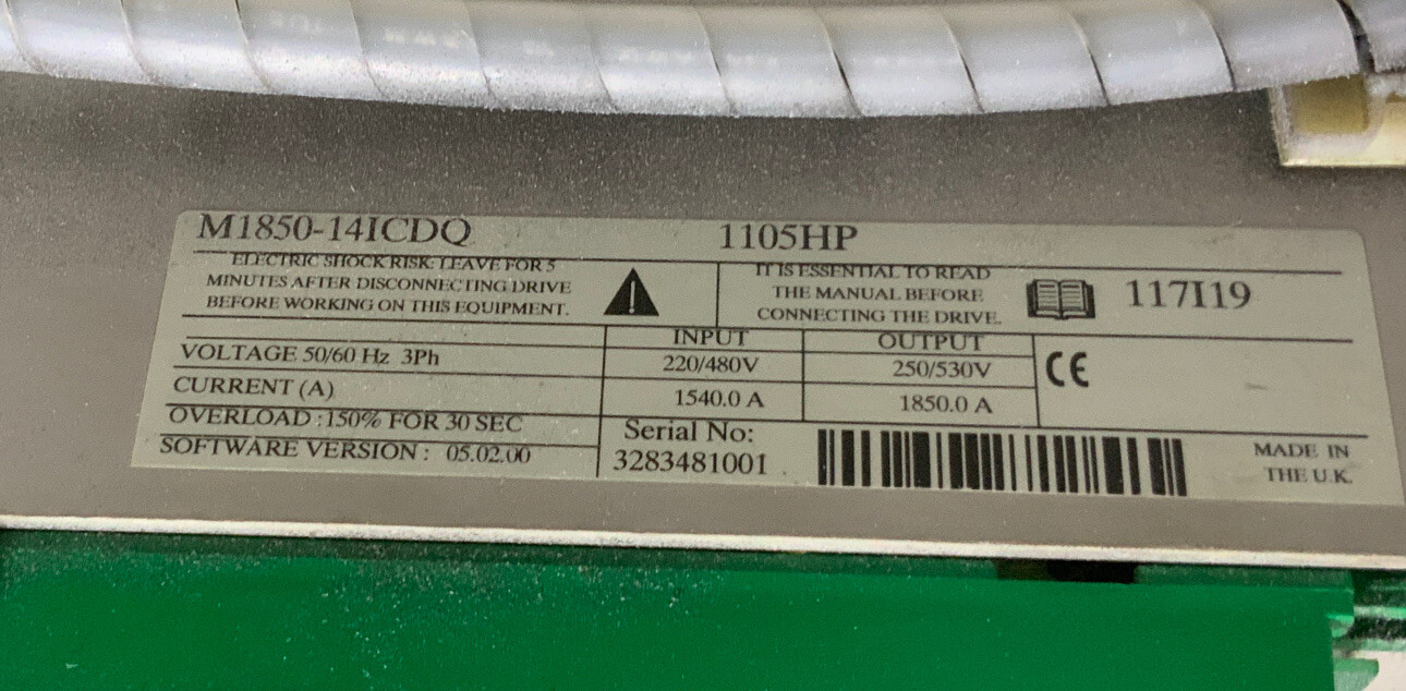 Emerson Quantum III 9500-8316 A | 9500-1300-1 A | 300/600 HP