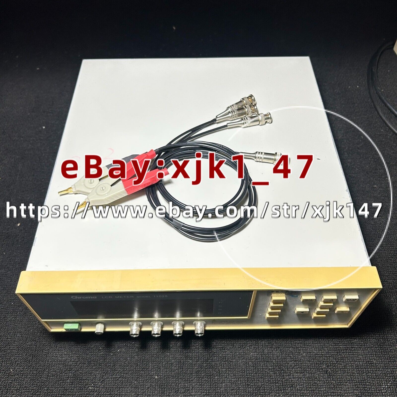 CHROMA 11025 LCR METER 100KHz/xjk