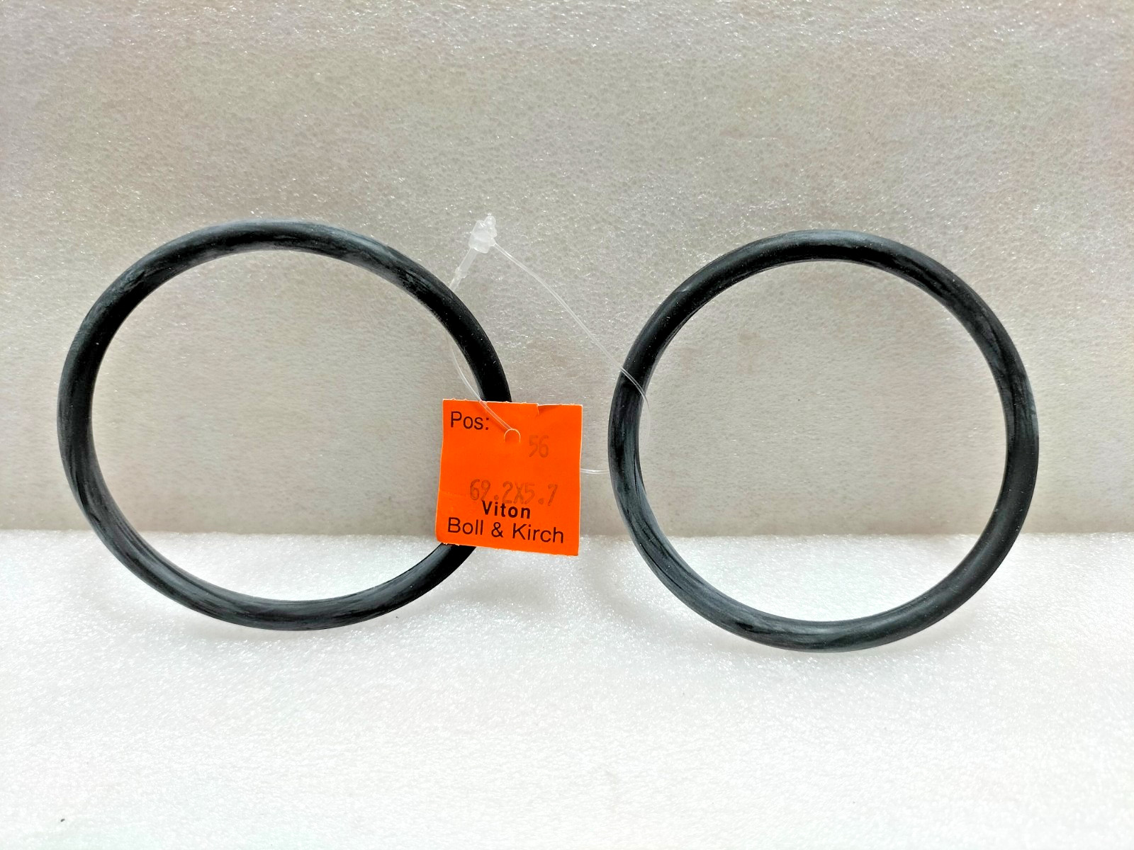 BOLL & KIRCH 69.2X5.7 GASKET – LO AUTOMATIC FILTER – LOT OF 12 PCS