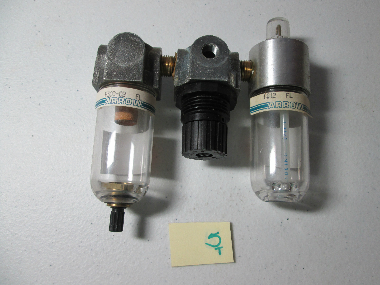 NEW IN BOX ARROW 7682 1/4 TRIO 1/4″ MINIATURE TRIO FILTER REGULATOR (W2)