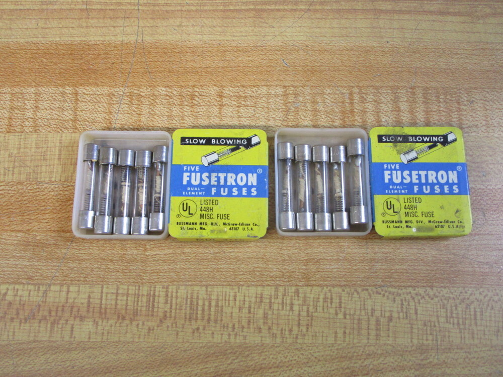 Buss MDL-3/16 Bussmann Fuse Cross Ref 3W756 Spring Elem. (Pack of 10)