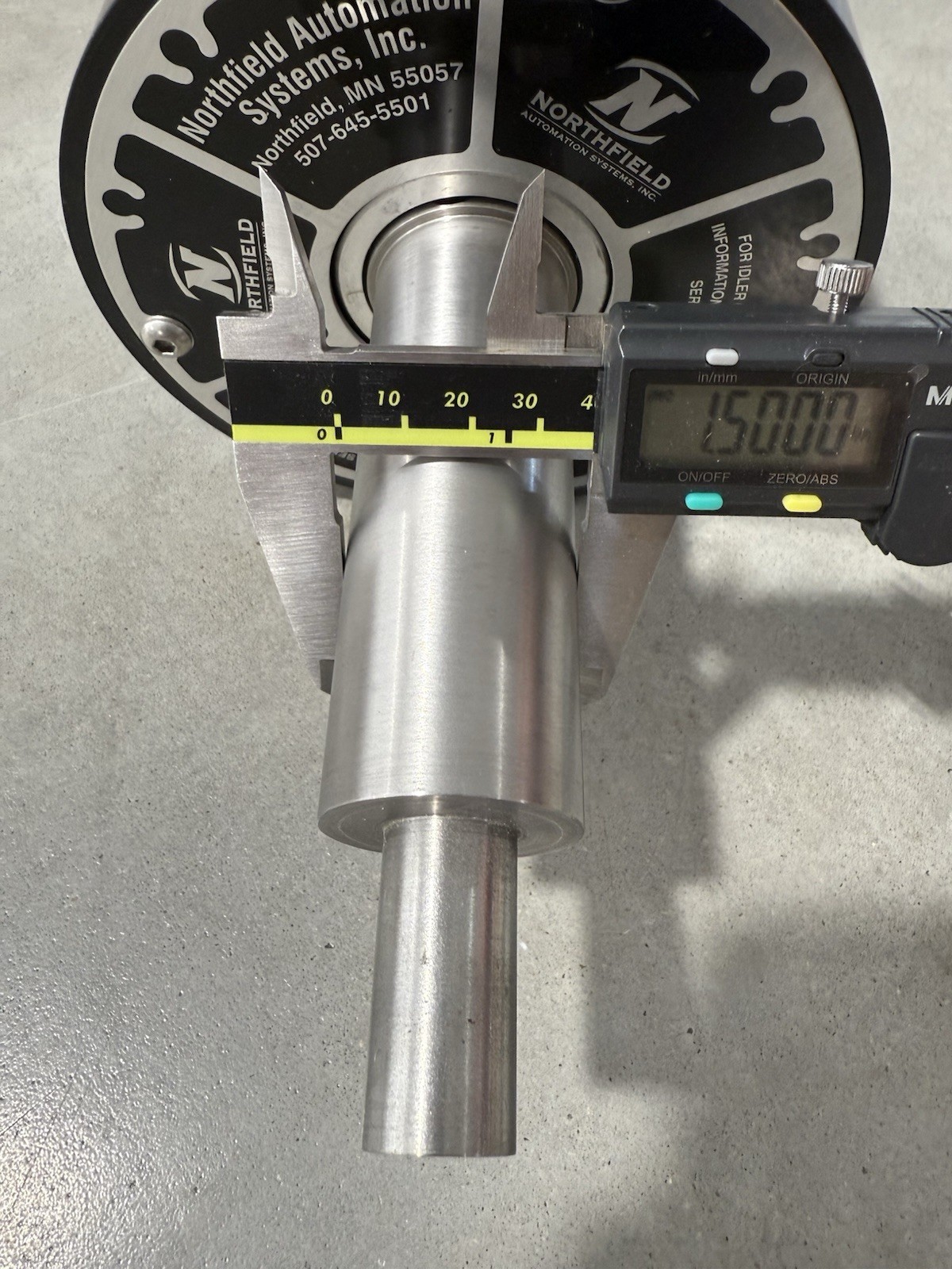 Northfield Automation Narrow Web Tension Roll Transducer Montalvo TNT Load Cell