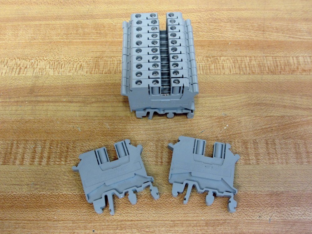 Phoenix Contact UK5-TWIN 1-Level Terminal Block 1923021 (Pack of 12)