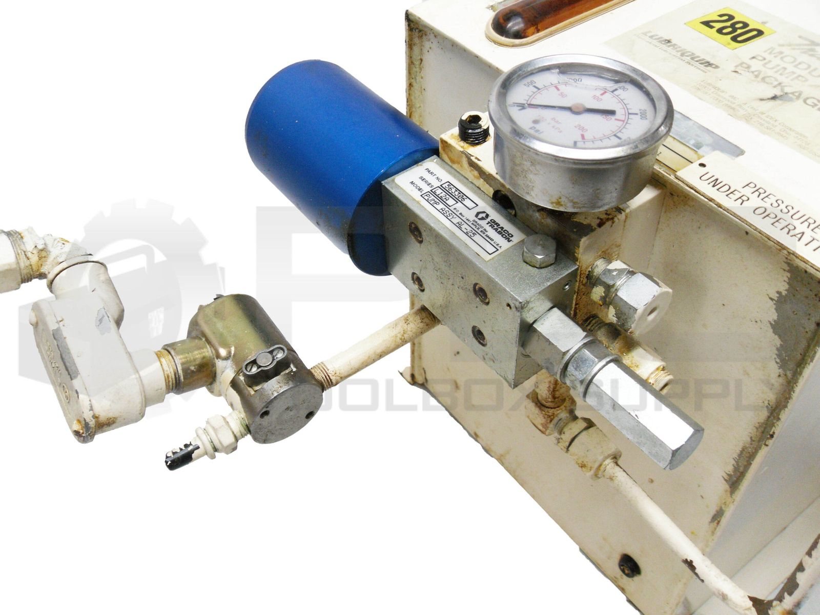 TRABON MODU-FLO PUMP PACKAGE ASSEMBLY FMPPQF2A3G3L3P5S1 W/ 56 3306