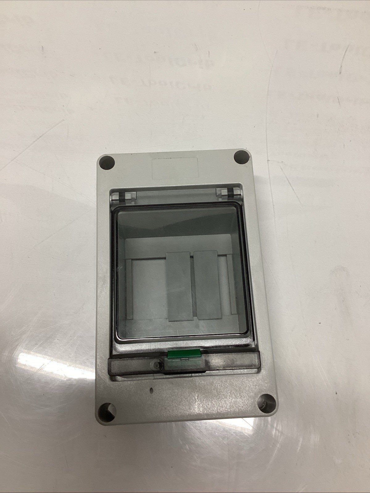 DIN Rail Enclosure Box W/ Transparent Hinged Cover 63A L-765