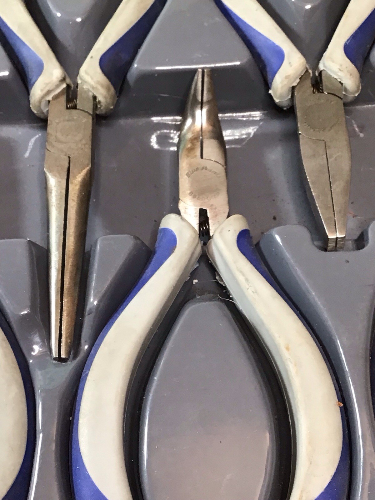 Blue-Point Tools BMPL1000 10-Piece NICE Soft Grip Mini Pliers And Cutters Set