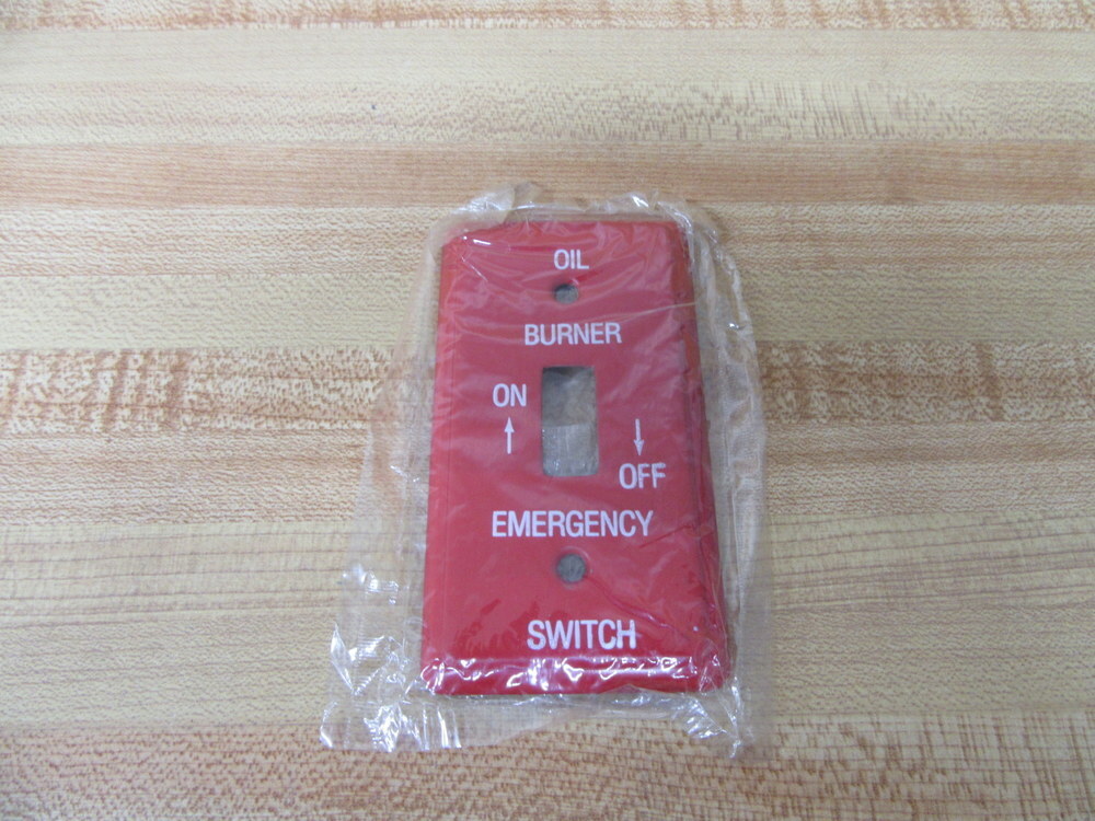 Morris MP83490 Oil Burner Emergency Switch Cover (Pack of 4)