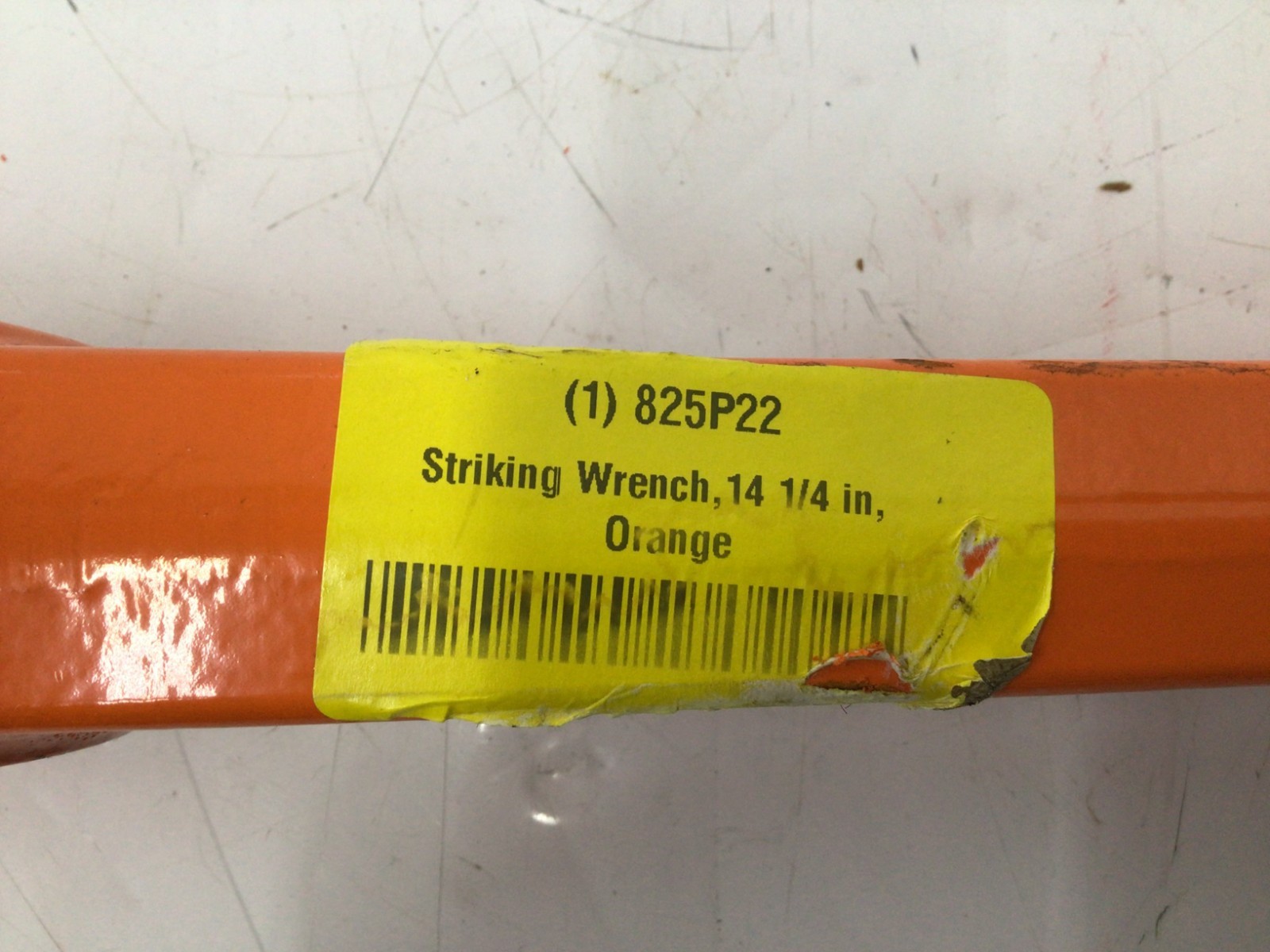 Wright 18H82 2 9/16 6-Point Safety Orange Striking Wrench