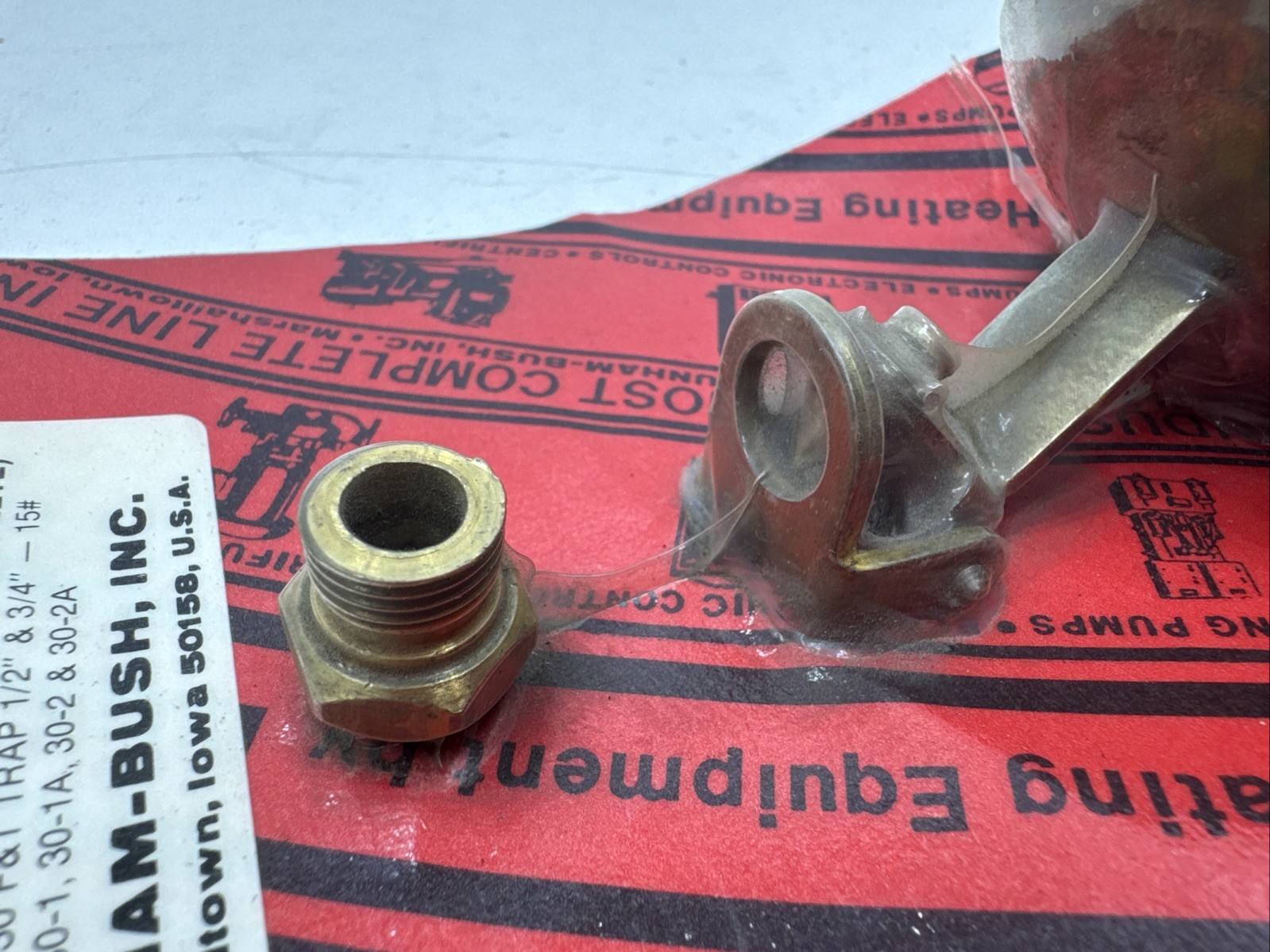 (Qty.4) Dunham-Bush ML 7277/8 Internal Copper Ball Float Mechanism