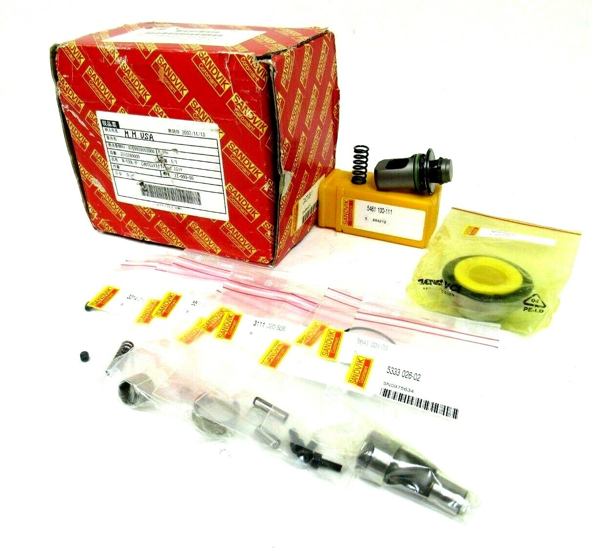 NEW SANDVIK Z07-26800-00 COROMANT CAPT MILLIN M-TOOL-P 5461-100-111 C4-DT-CS-11