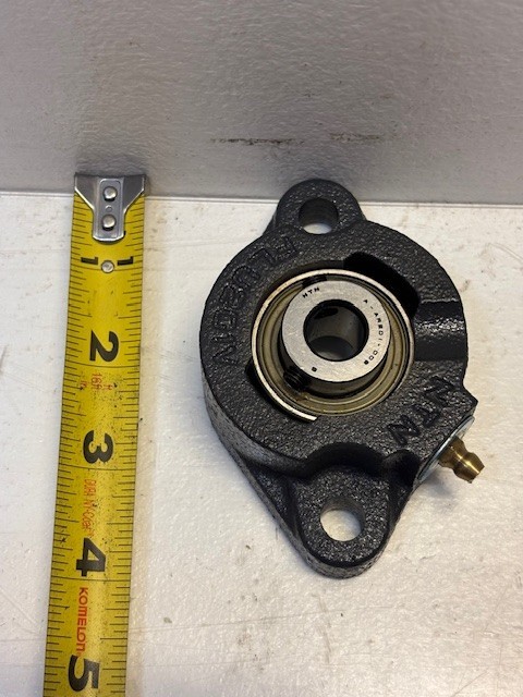 2 Quantity NTN 3″ 2 Bolt Flange Bearing with 1/2″Insert | FLU201V | (2 Quantity)
