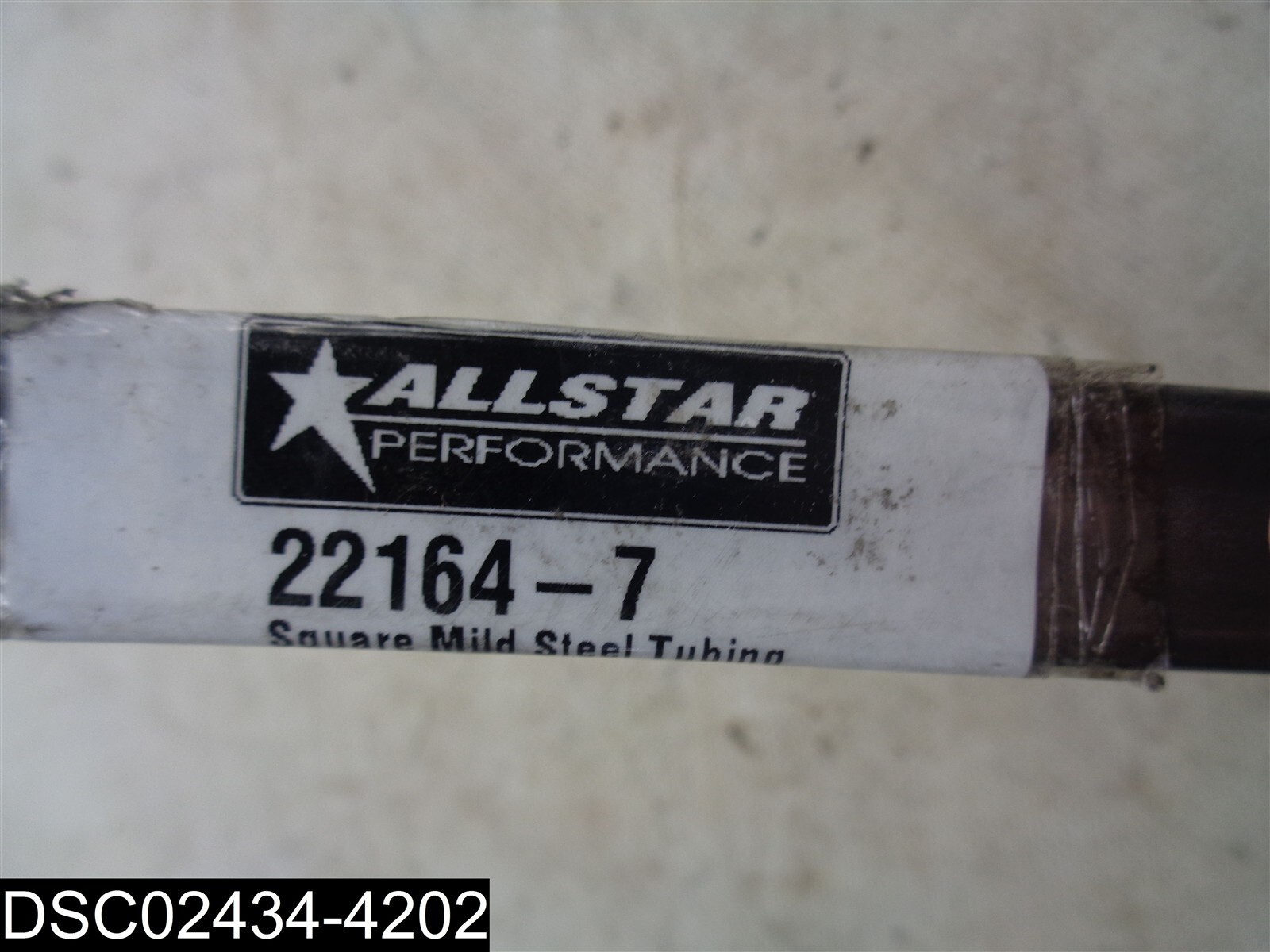 22164-7 Square 3/4″ X .065″ x 7.5′ Mild Steel Tubing 848238095234