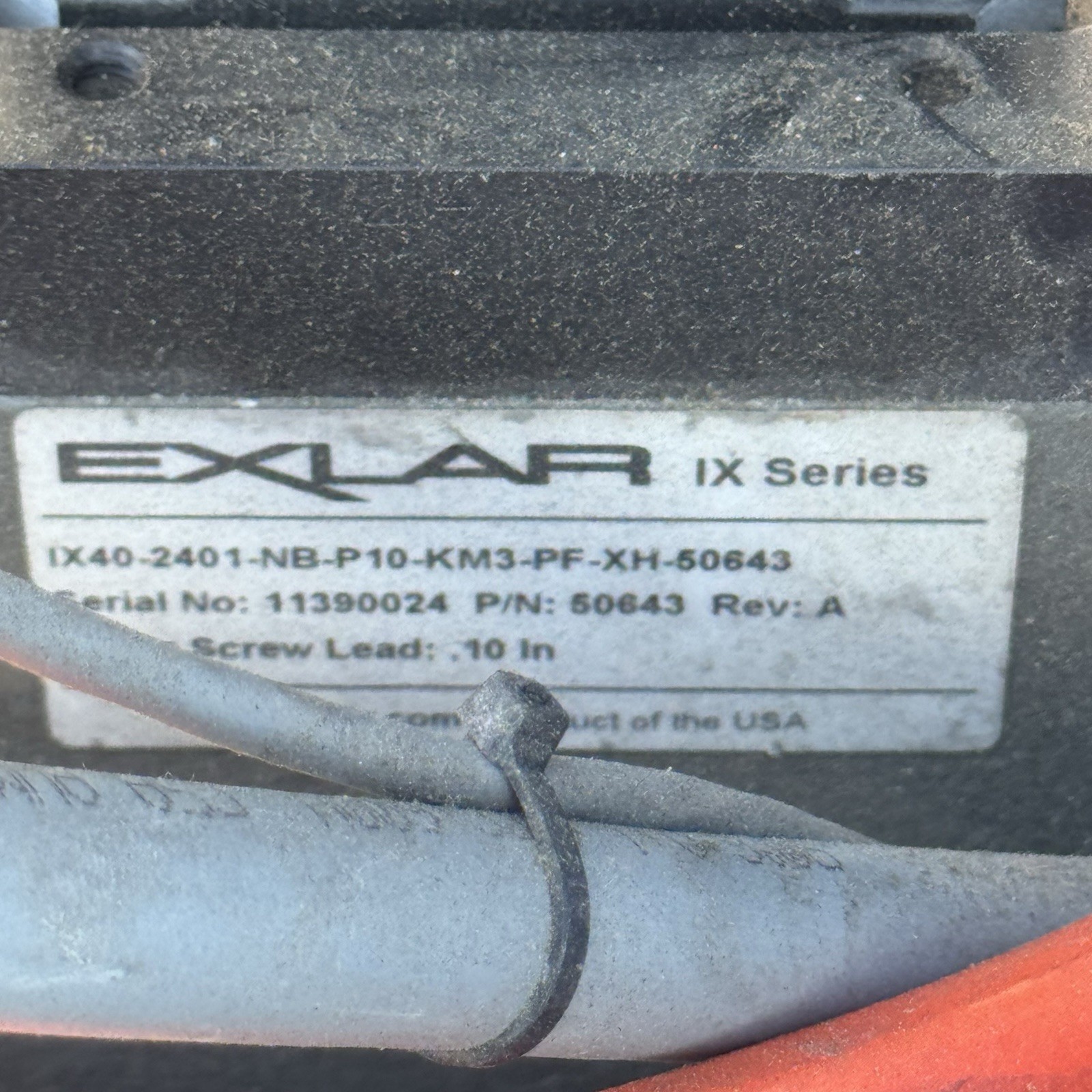 Exlar IX Series IX40-2401-NB-P10-KM3-PF-XH 50643 Roller Screw AKM31E-ANC2C00