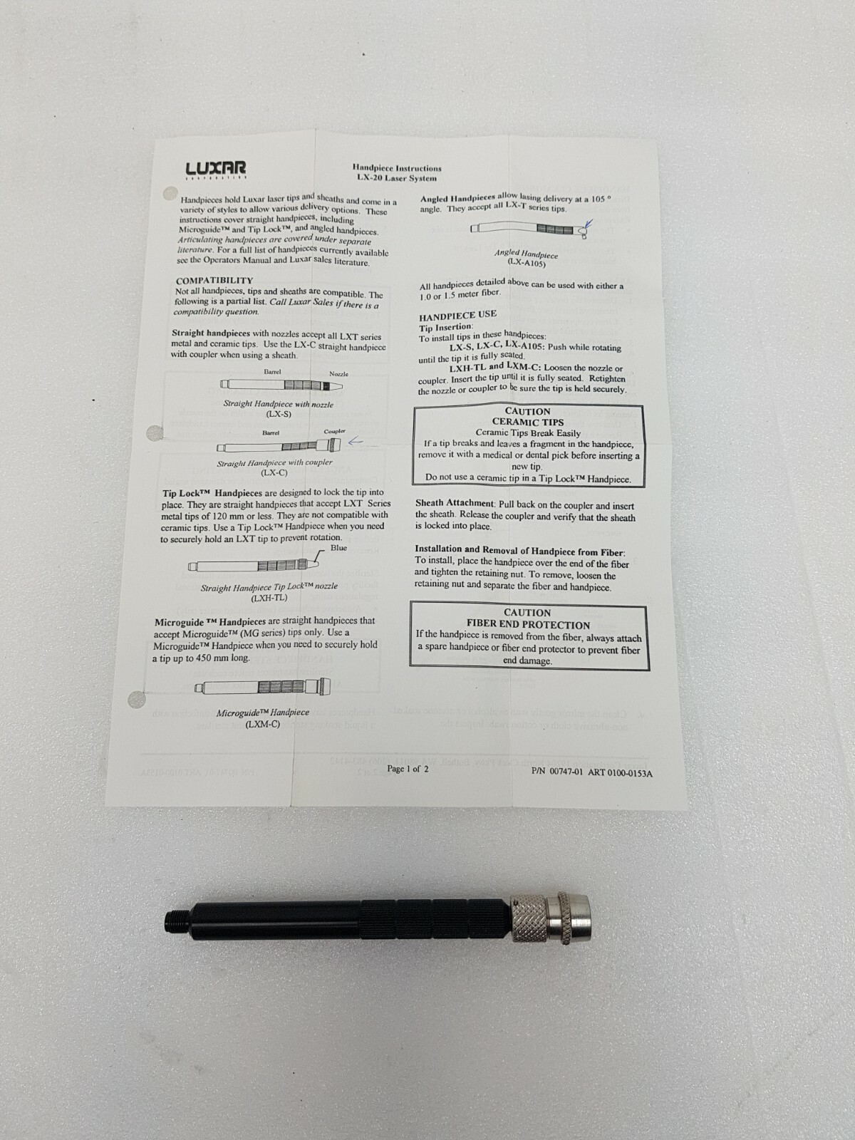 Luxar Handpiece LXM-C