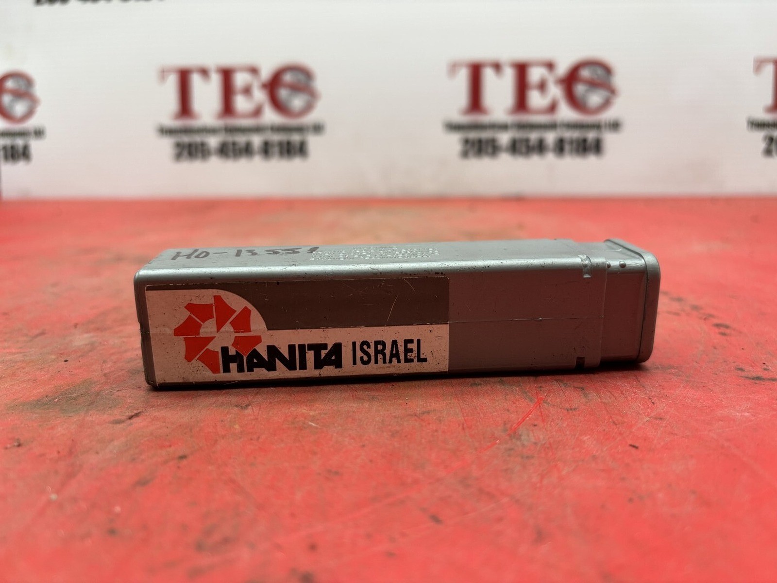 HANITA 1205 M-42 1” x1” x2”Lead 5.450 End Mill 4 Flute Israel