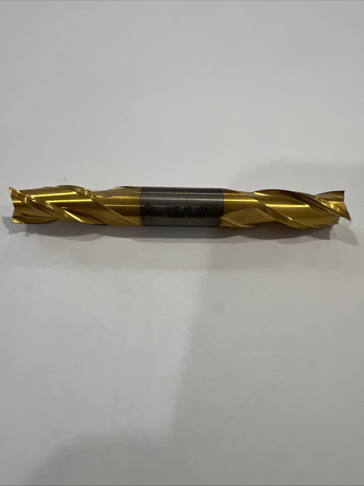 CLEVELAND C39608 Sq. End Mill,Double End,HSS,1/2″ 31C286