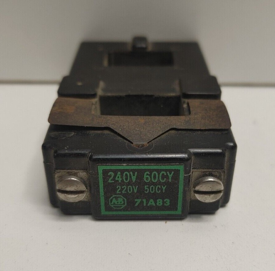 GUARANTEED!ALLEN-BRADLEY 220/240V OPERATING COIL 71A83