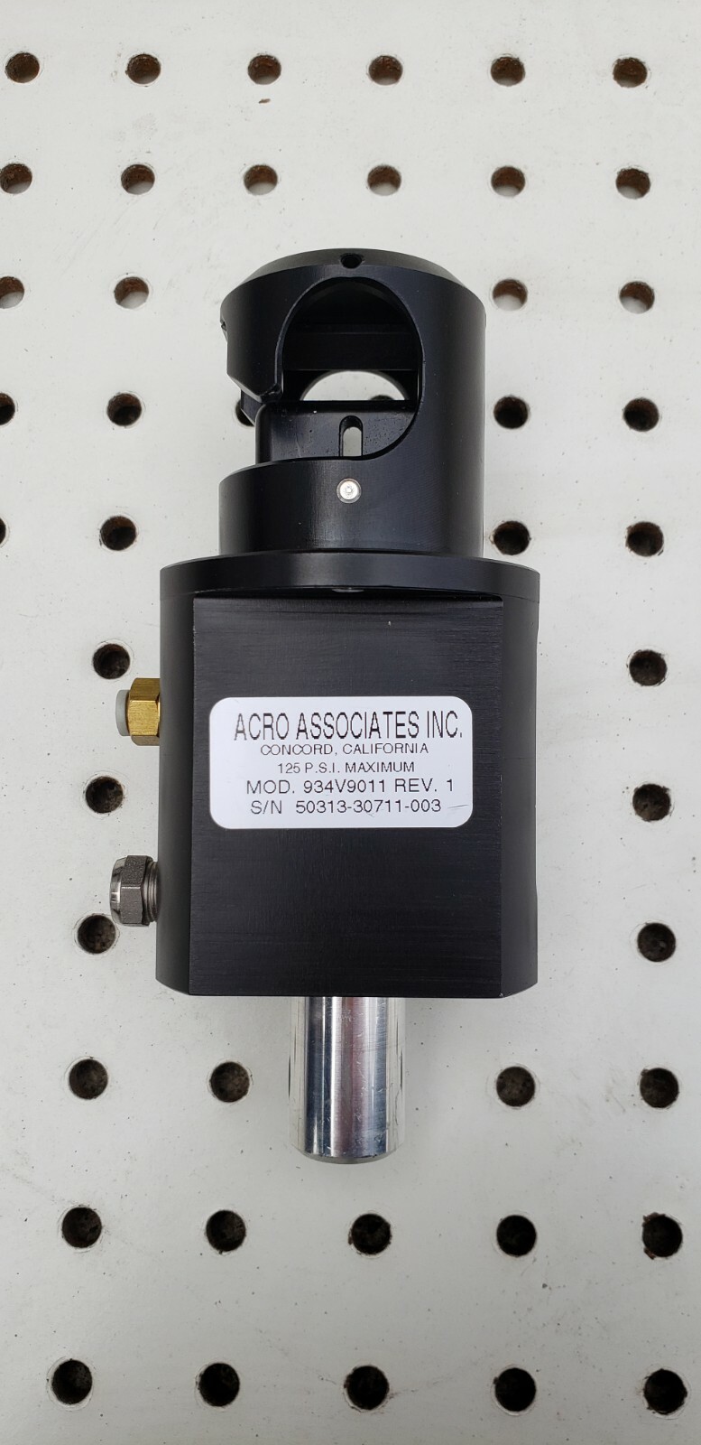 ACRO 934 934V9011 Pneumatic Pinch Valve .50″ to .75″ Tube NC