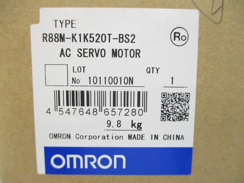 OMRON R88M-K1K520T-BS2 107VAC 9.4A NSMP