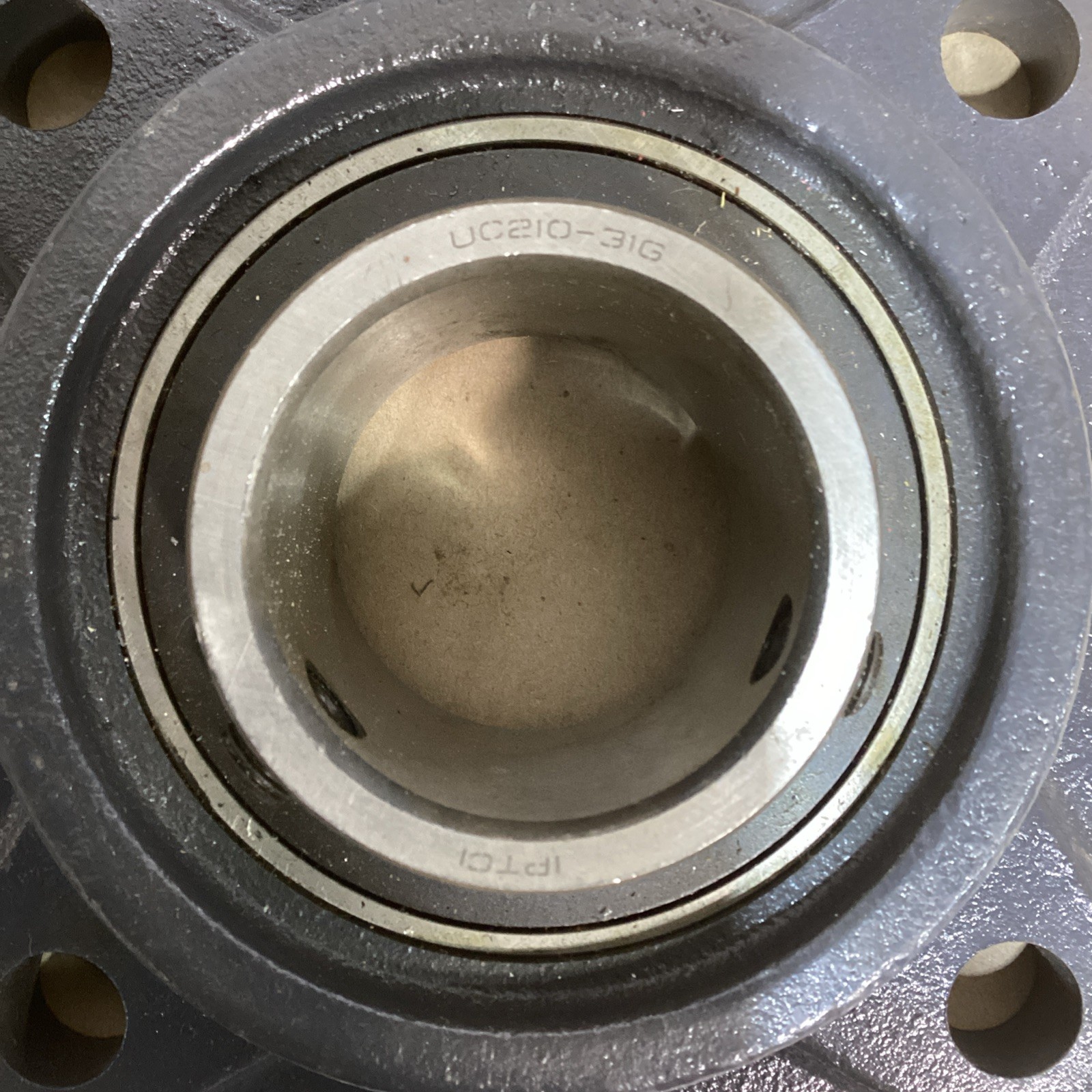 1 NEW PTC F210 4 BOLT FLANGE MOUNT W/UC210-32 BEARING UNIT
