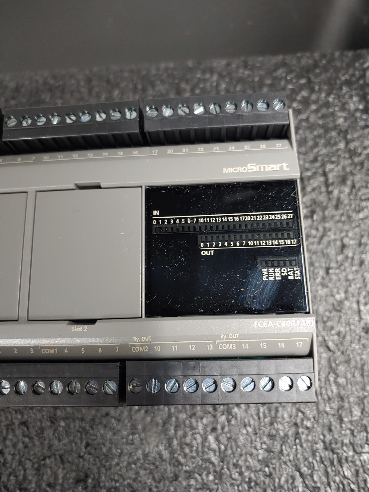 IDEC FC6A-C40R1AEJ 40IO J1939 CPU 100-240VAC Relay FC6A MicroSmart PLC
