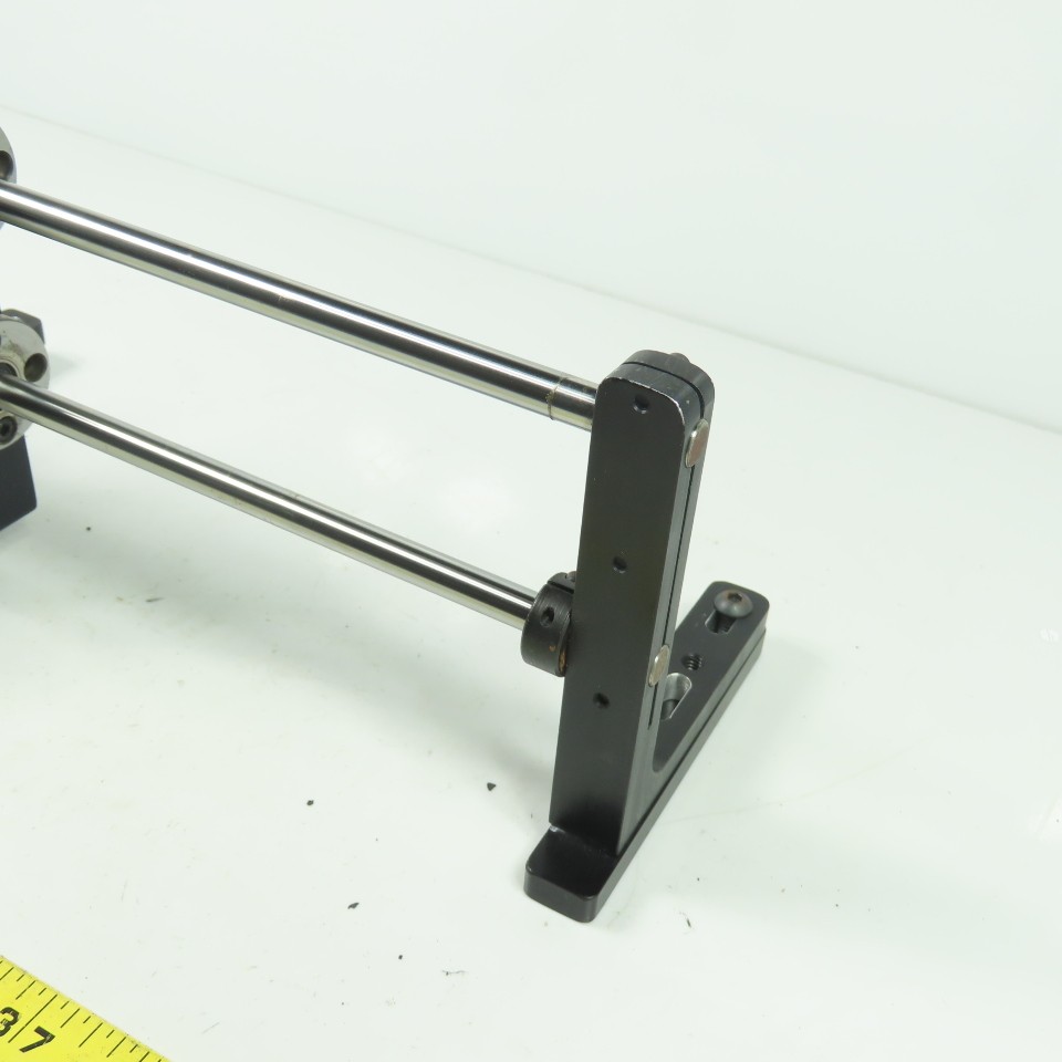 Double Rod Linear Rail Guide 10-1/2″Rod Length Travel 12″ OAL
