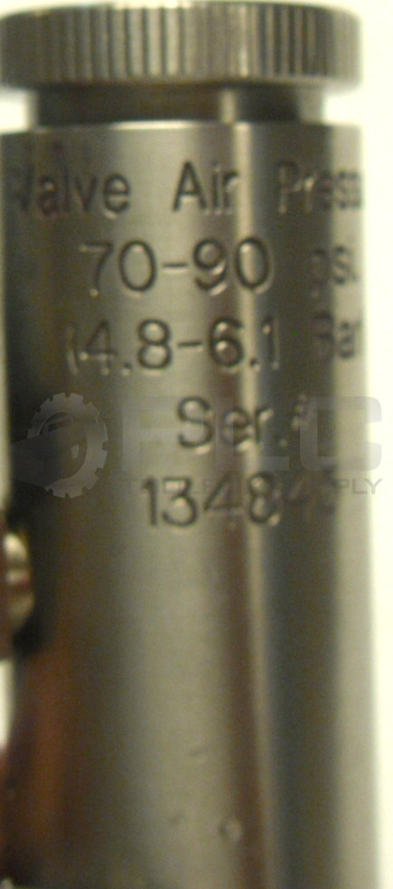 NEW VALVE AIR PRESURE 70-90 PSI (4.8-6.1 BAR) UNKNOWN MANUFACTURE