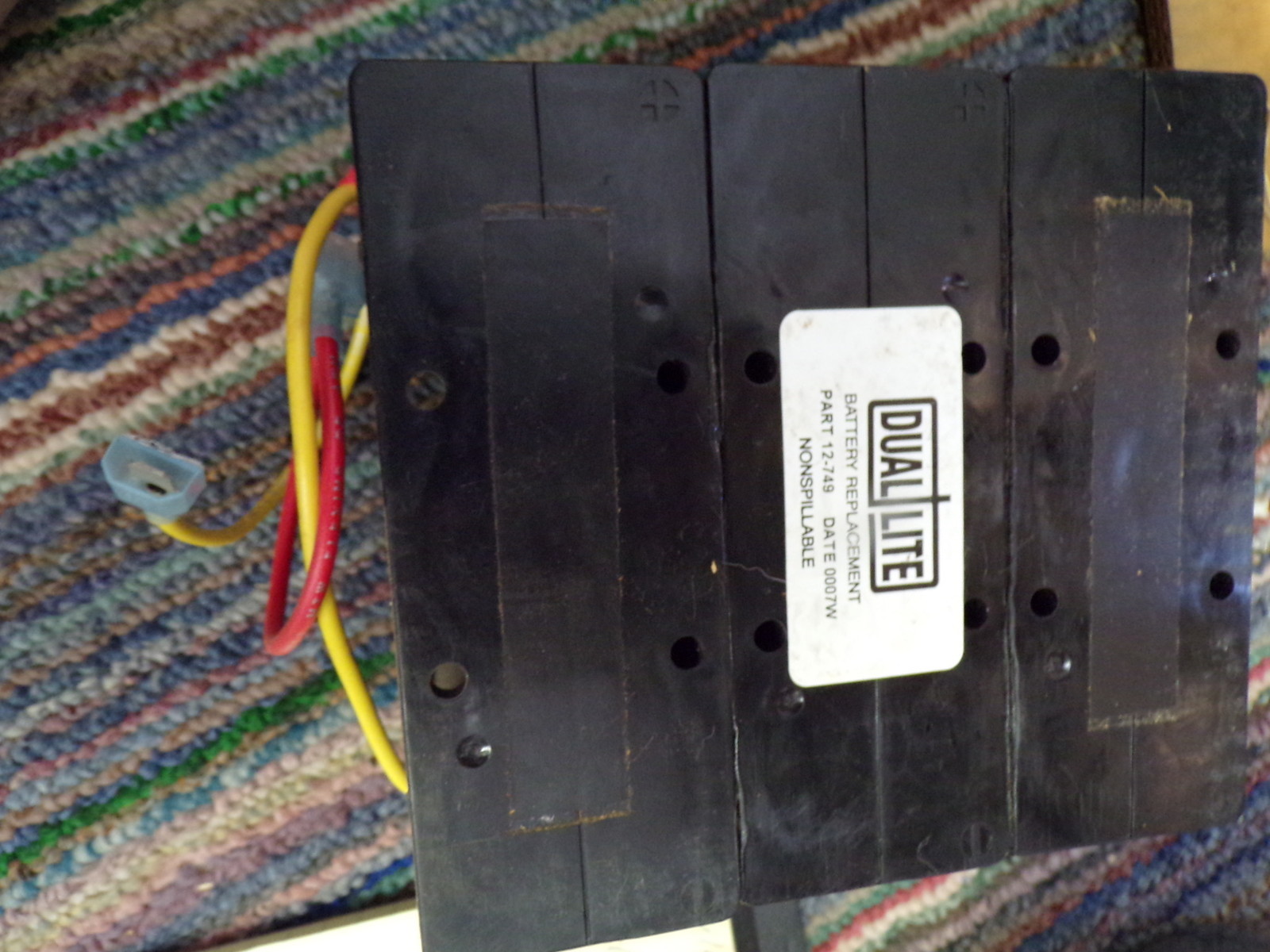 NEW 2 Dual Lite, Battery Replacement, 12-749 *Free Shipping*