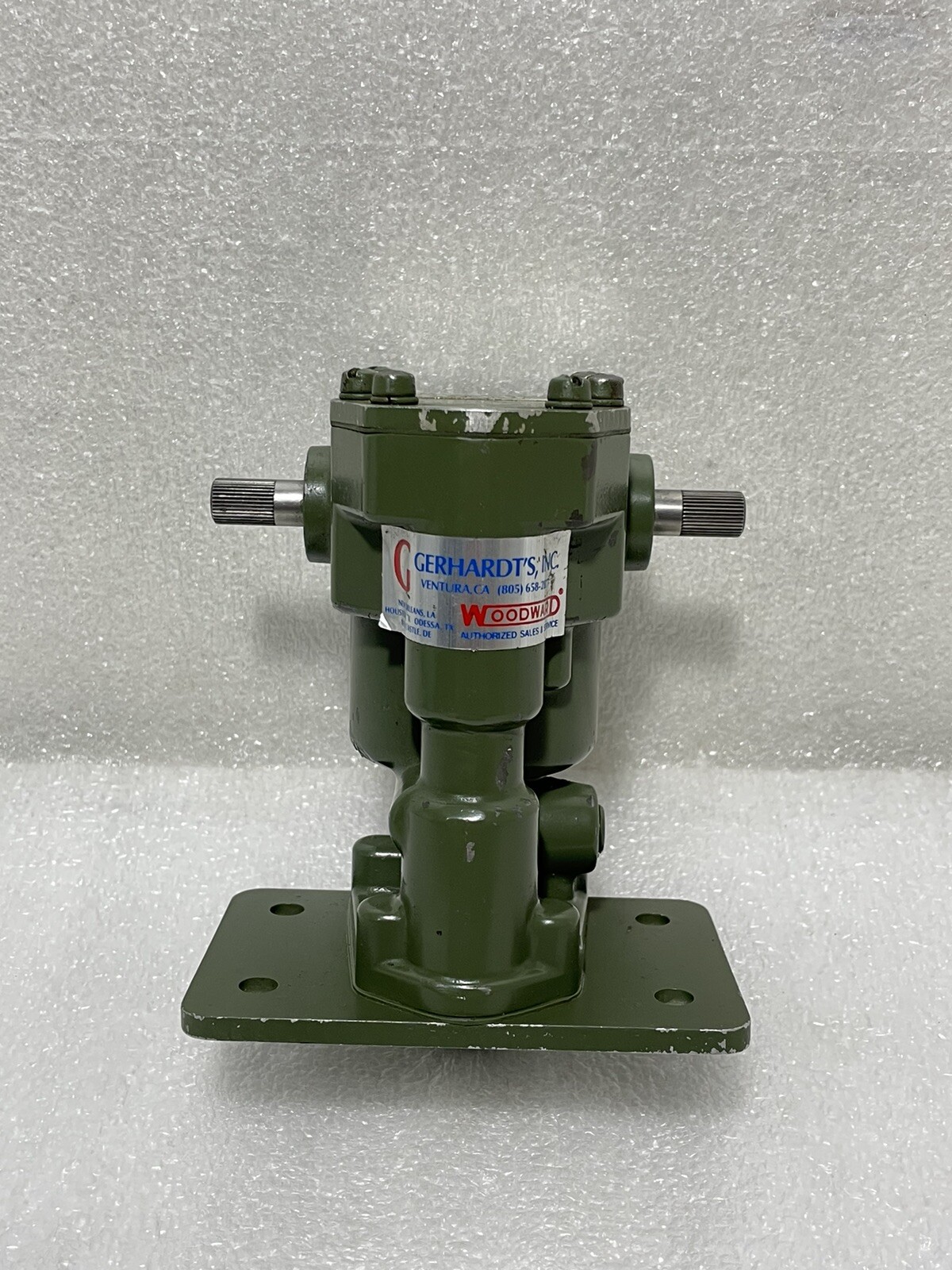 Woodward ~ Actuator Hydraulic Governor ~ SR 8250-010 ~ Type 2301