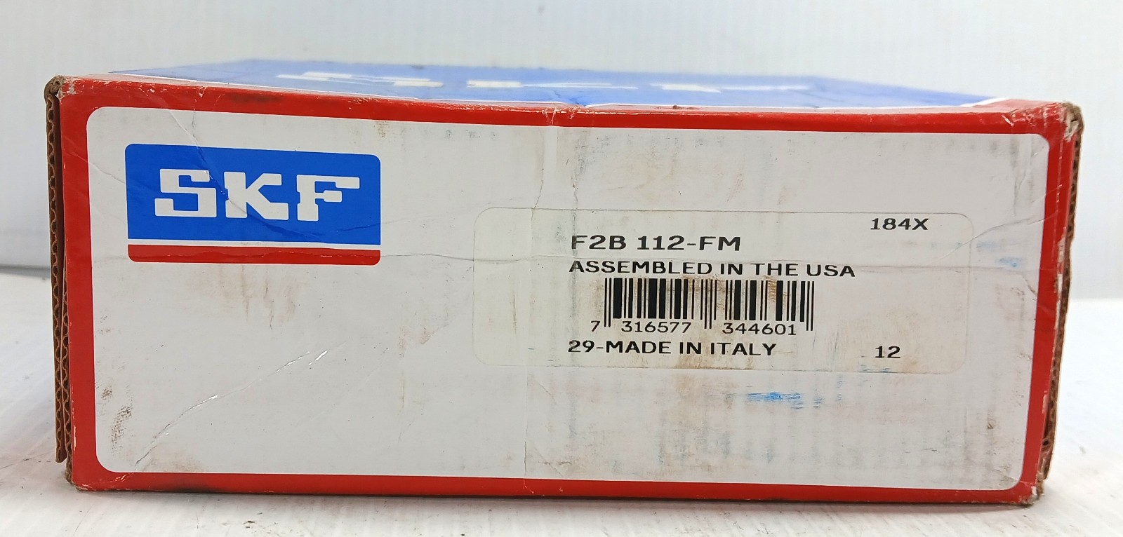 1 NEW SKF F2B112-FM 4 BOLT FLANGE PILLOW BLOCK BEARING NIB ***MAKE OFFER***