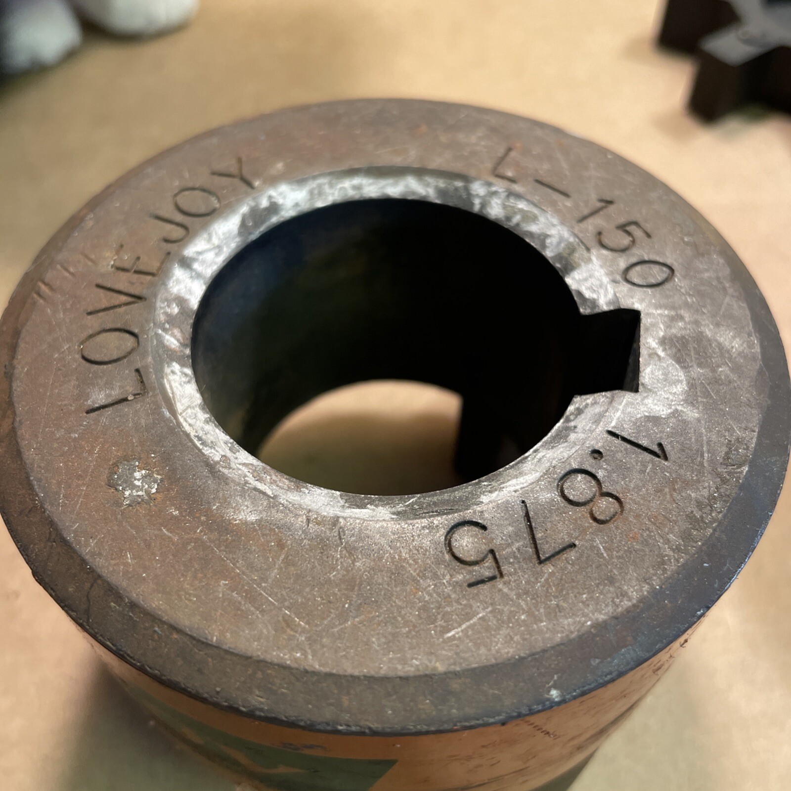 Lot of 6: LOVEJOY L Couplings L-150 L-110 L-100 L-095 JAW COUPLING