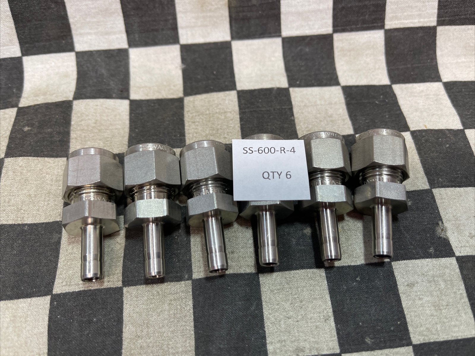 SWAGELOK Reducer SS-400-R-8 and SS-600-R-4, LOT OF 10#1606V18