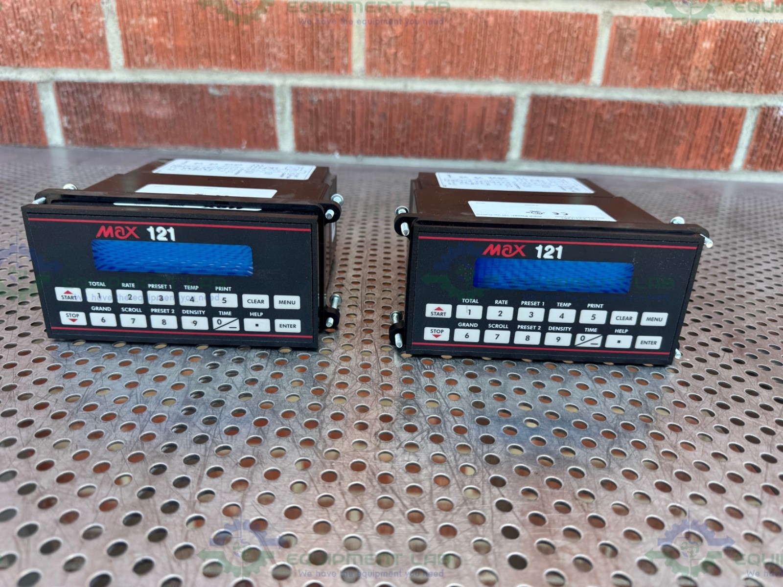 Max Machinery 121-200 Flow Indicator Controller 120 Vac 50/60 Hz