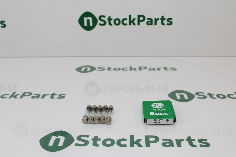 NAPA 782-1051 AGC-10 5 PACK NSFB – FUSE 10 AMPS 250 VOLTS