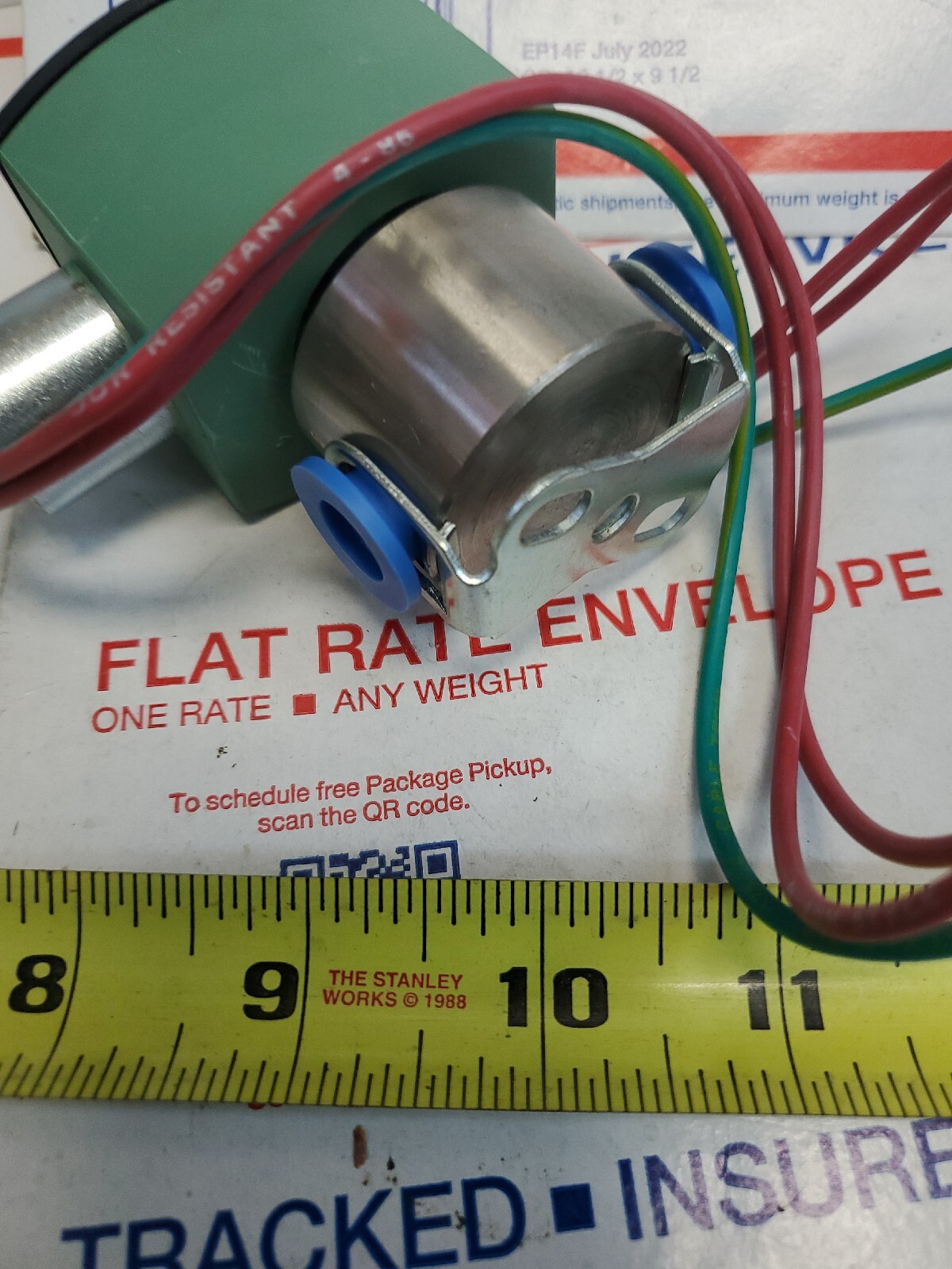 ASCO RED HAT HT8262G152T 2-WAY HIGH TEMP SS SOLENOID VALVE 120V 8262G152 1/4″,U2