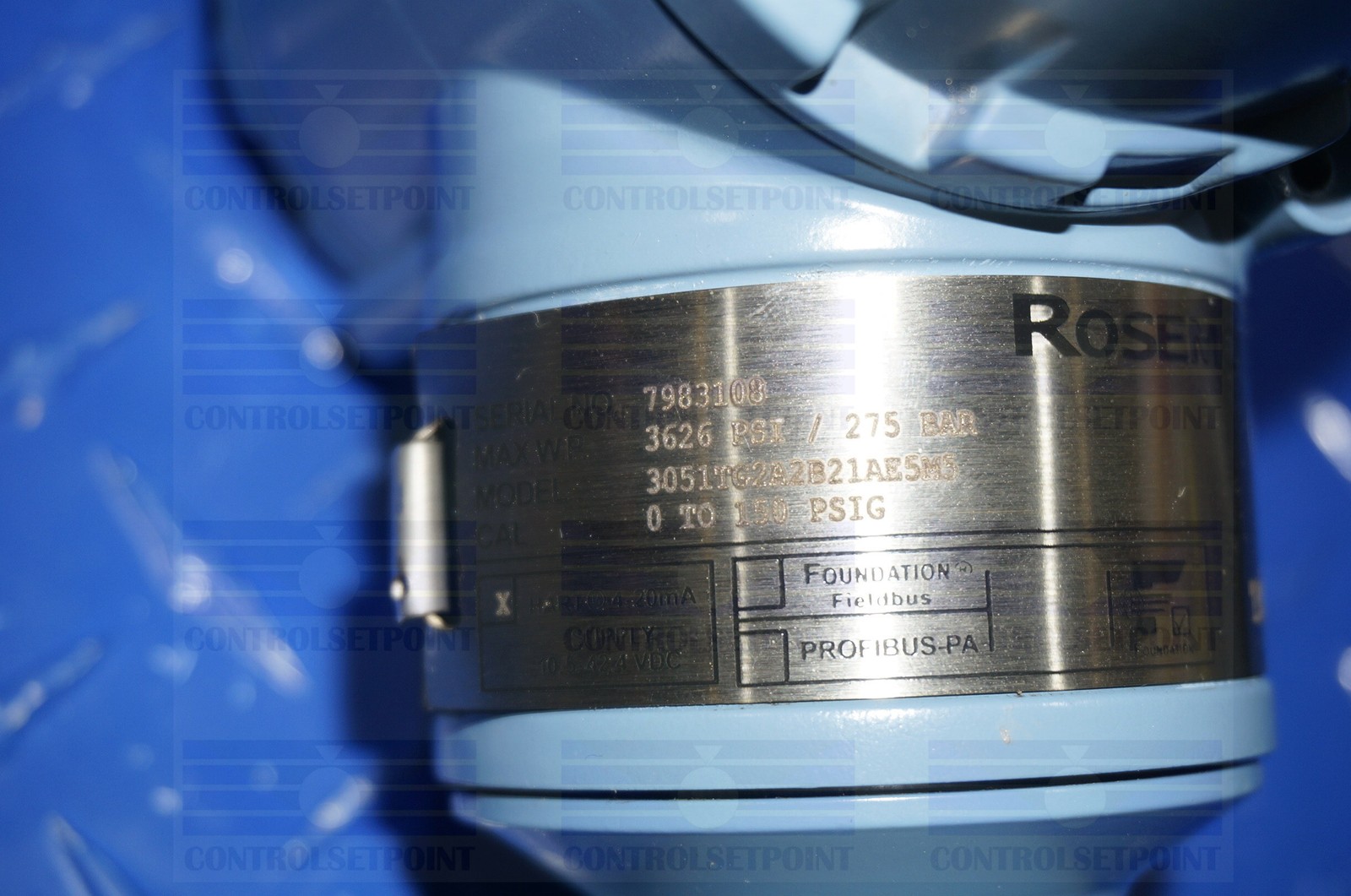 EMERSON ROSEMOUNT 3051TG2A2B21AE5M5 PRESS TRANS 3051TG2 ITEM 83108