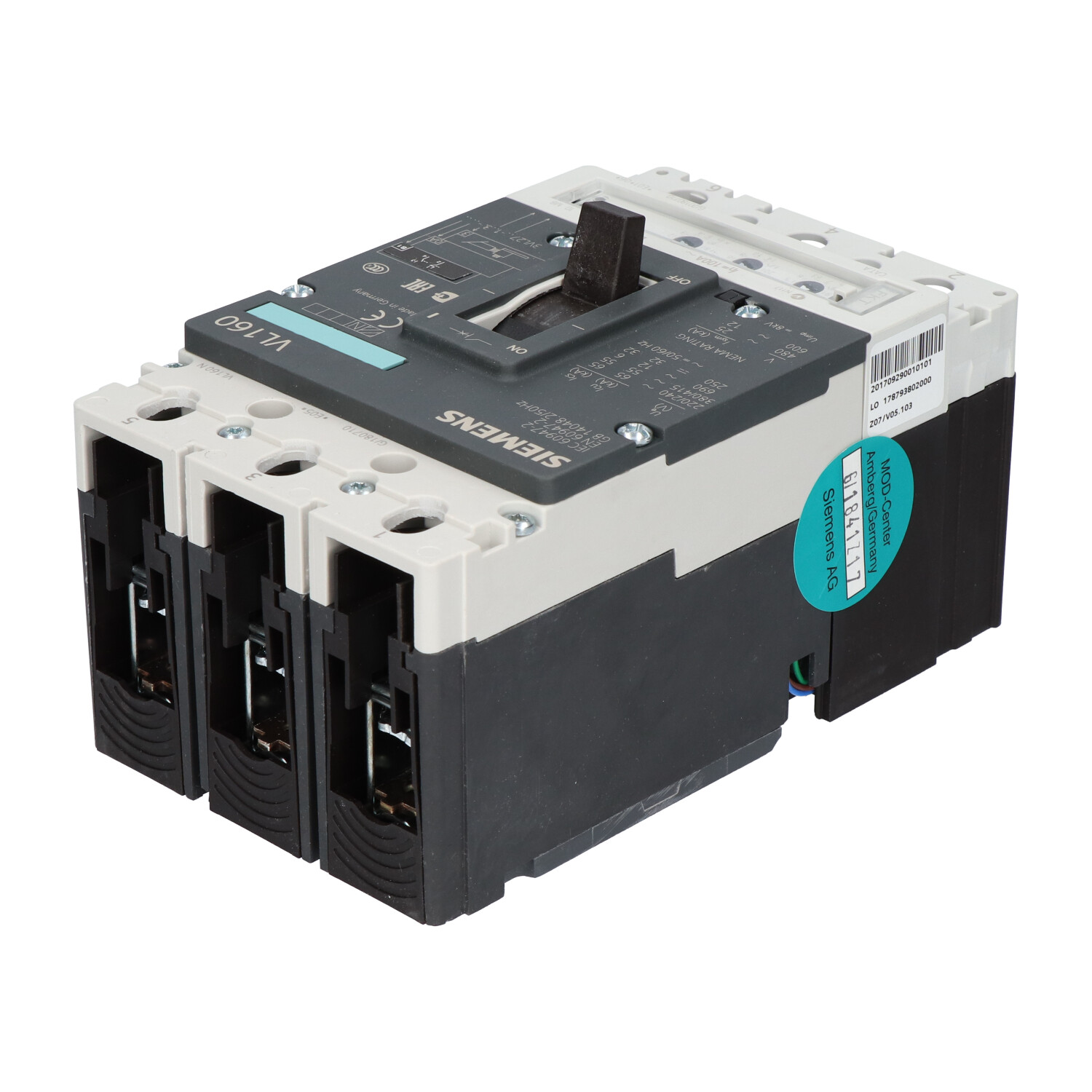 Siemens 3VL2710-1MB33-0AB1 Circuit breaker New NFP