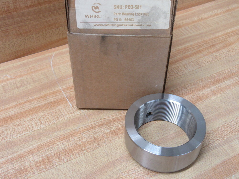 Whirling PE0-581 Bearing Lock Nut PEO-581