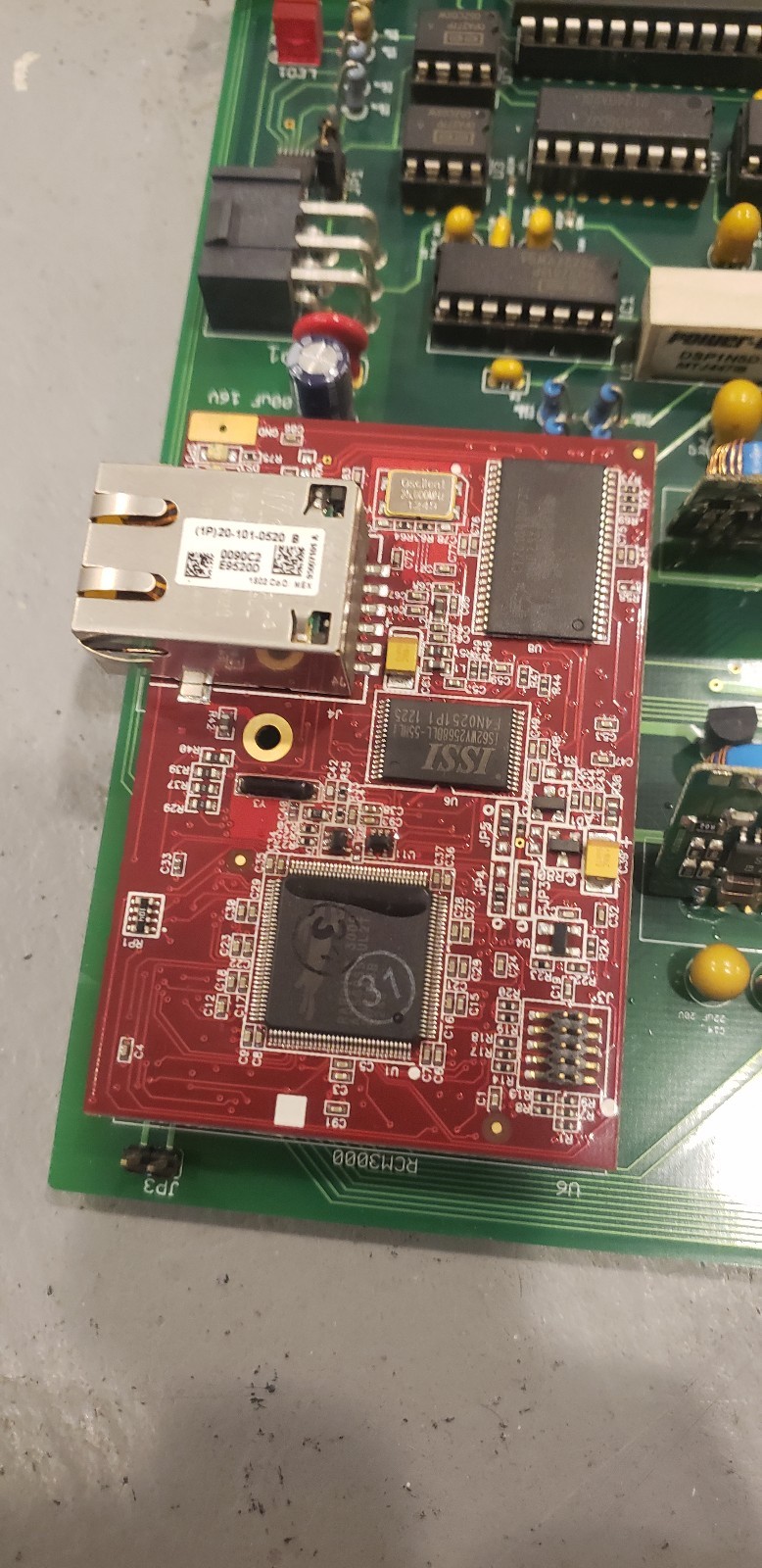 PERFERRED ENGINEERING PE2117B SILK COMPONENT BOARD PE LAYER 2
